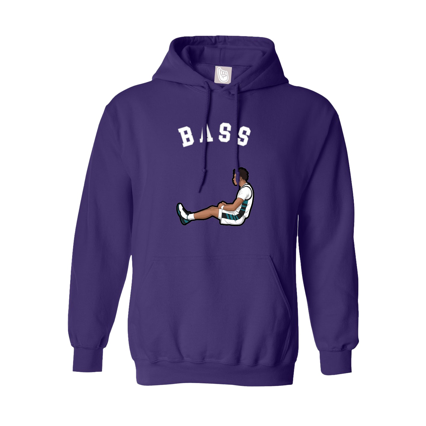 Youth Hoodie — Shirsey Arch in Purple