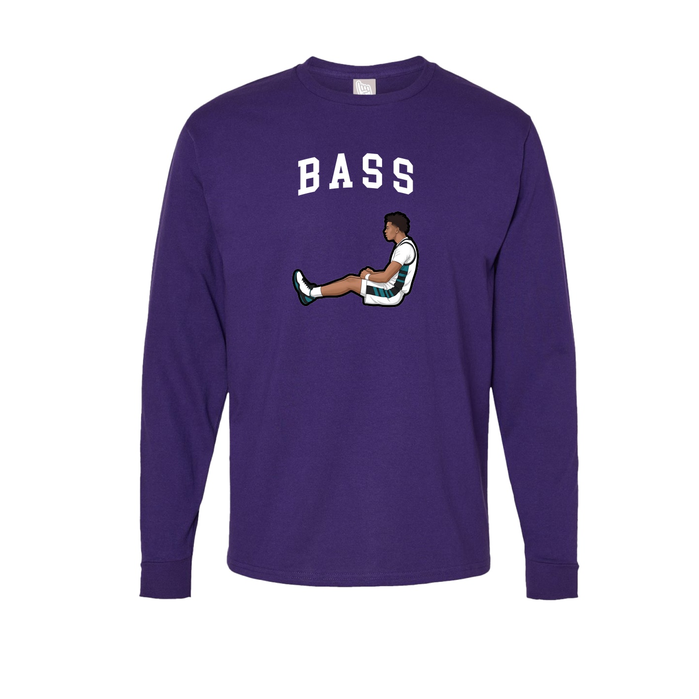Long Sleeve Tee — Shirsey in Purple
