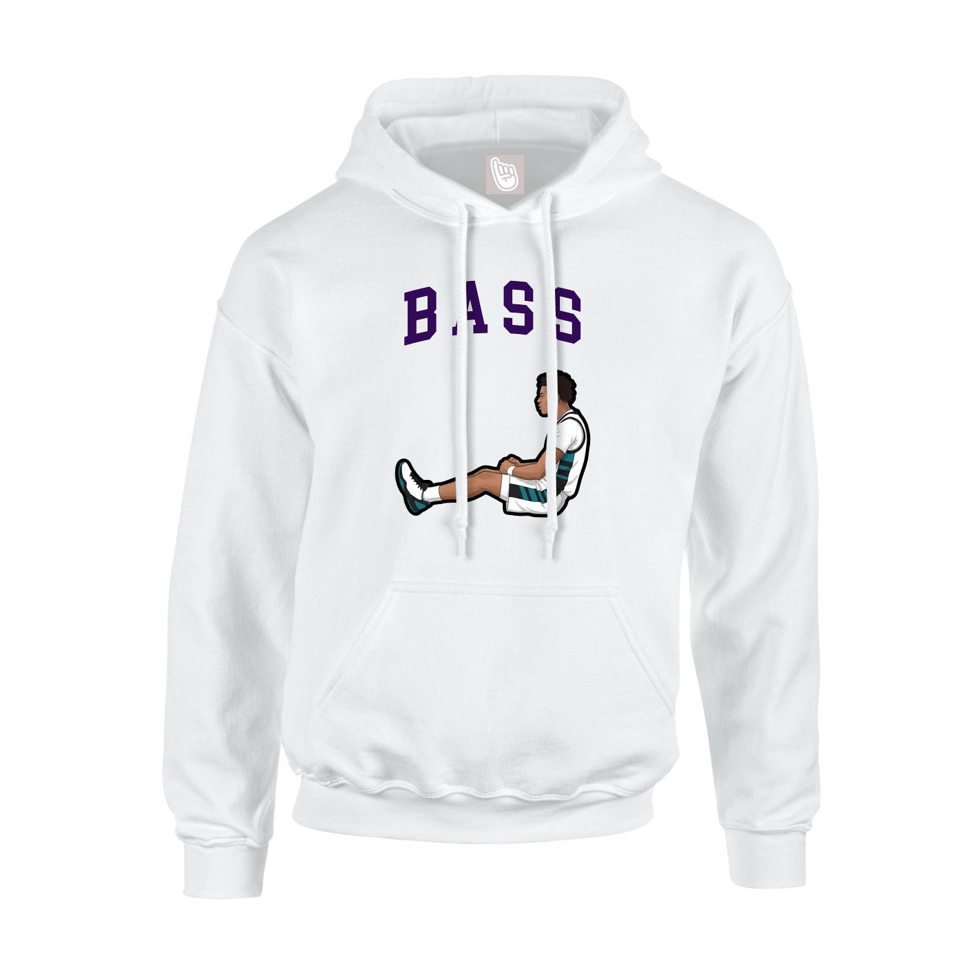 Youth Hoodie — Shirsey in White