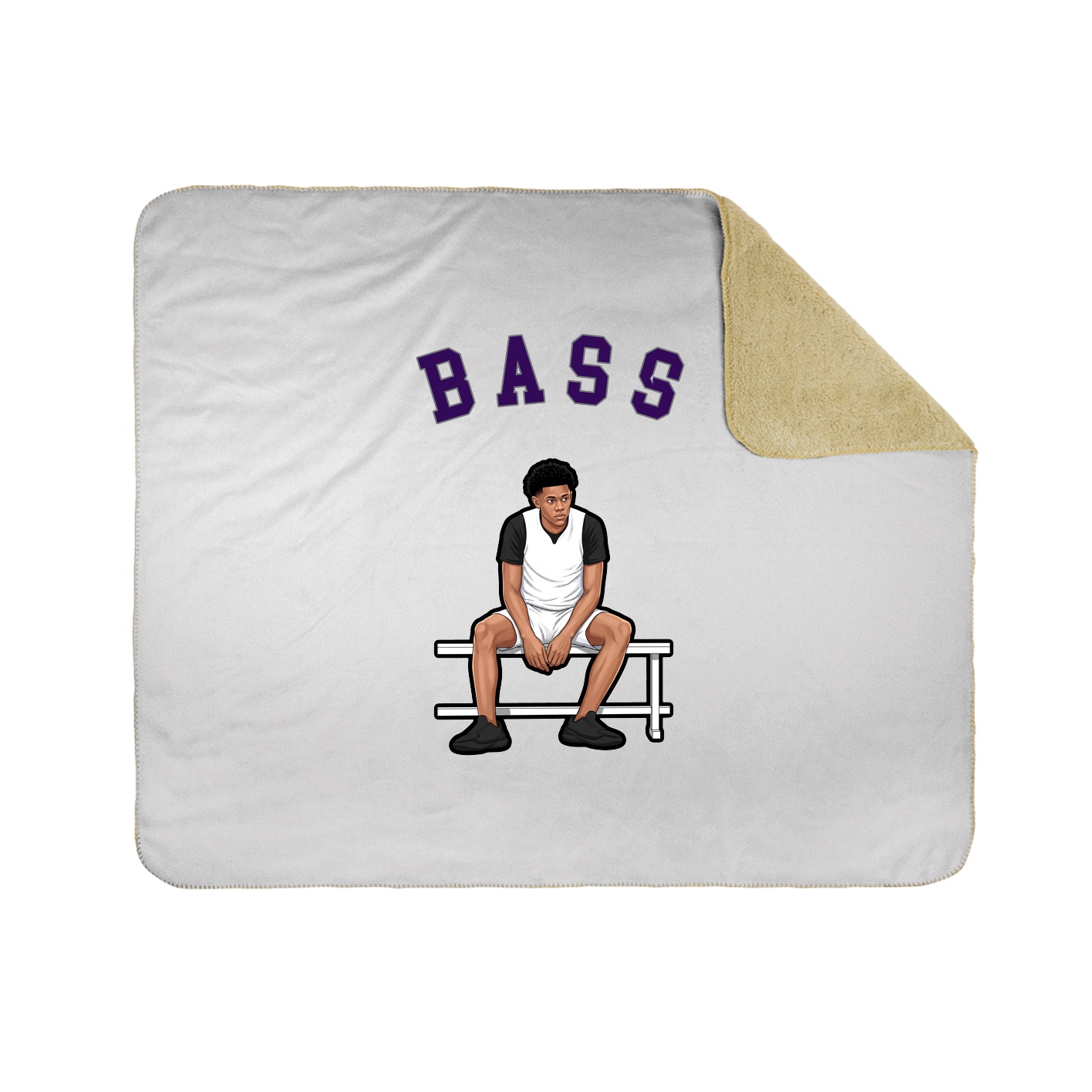 Throw Blanket — Shirsey Arch in White