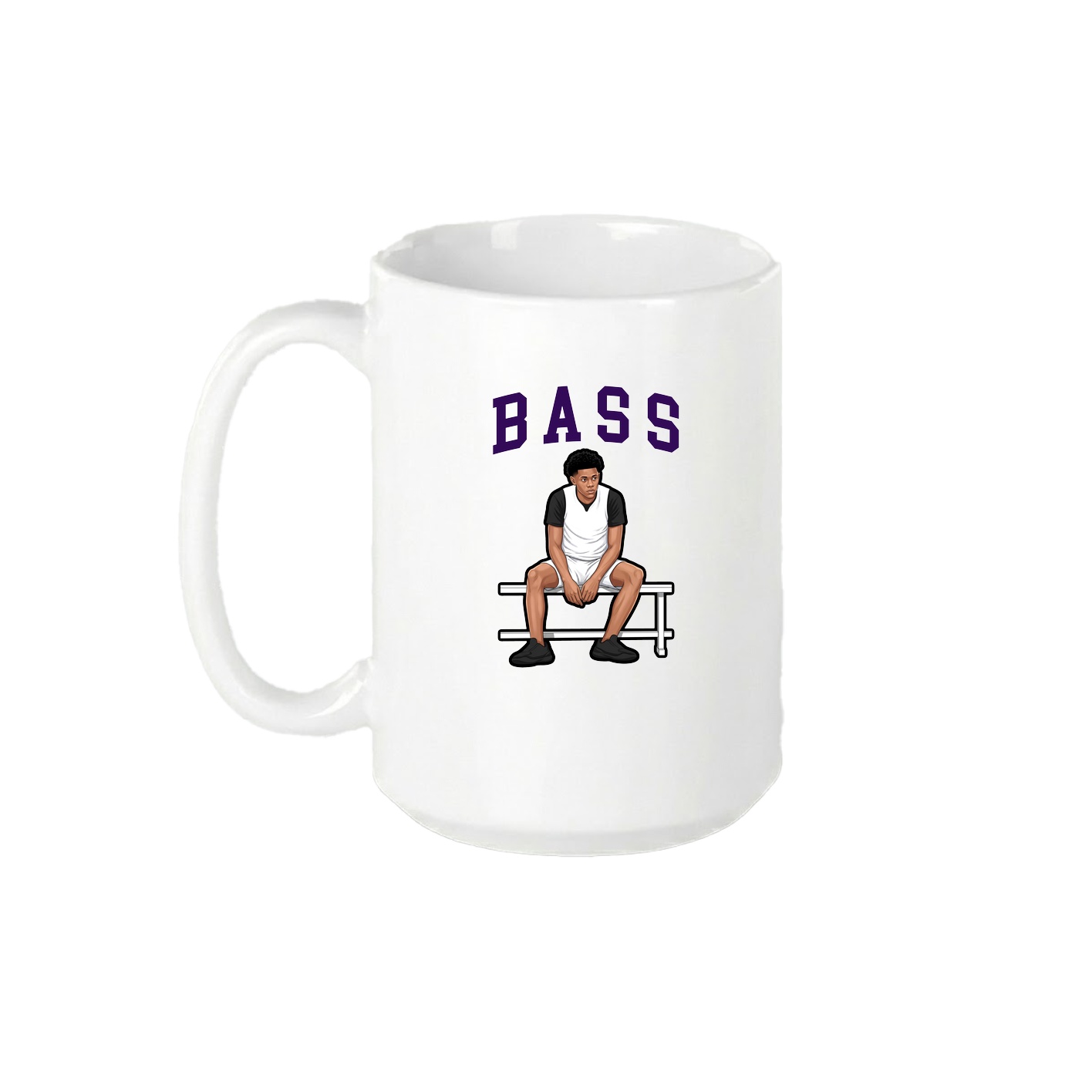 15oz Coffee Mug — Shirsey in White