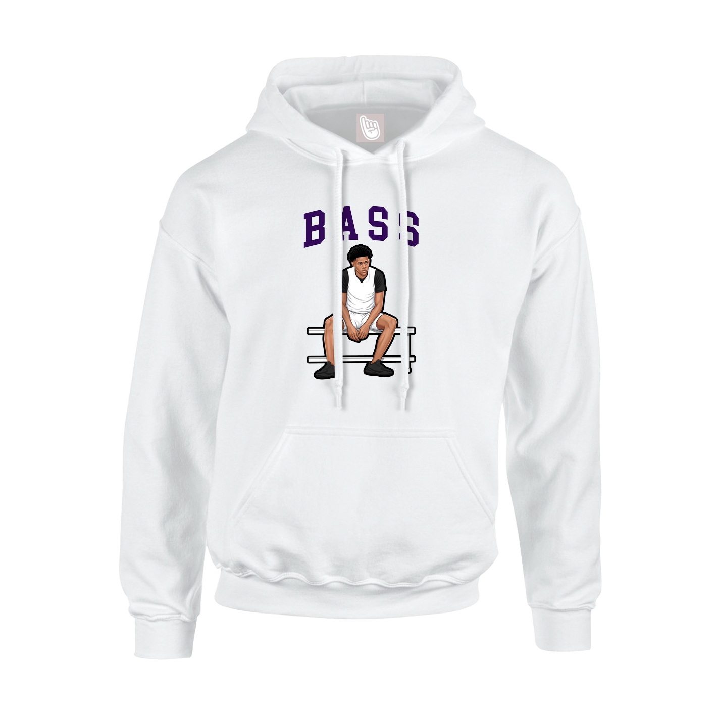 Youth Hoodie — Shirsey in White