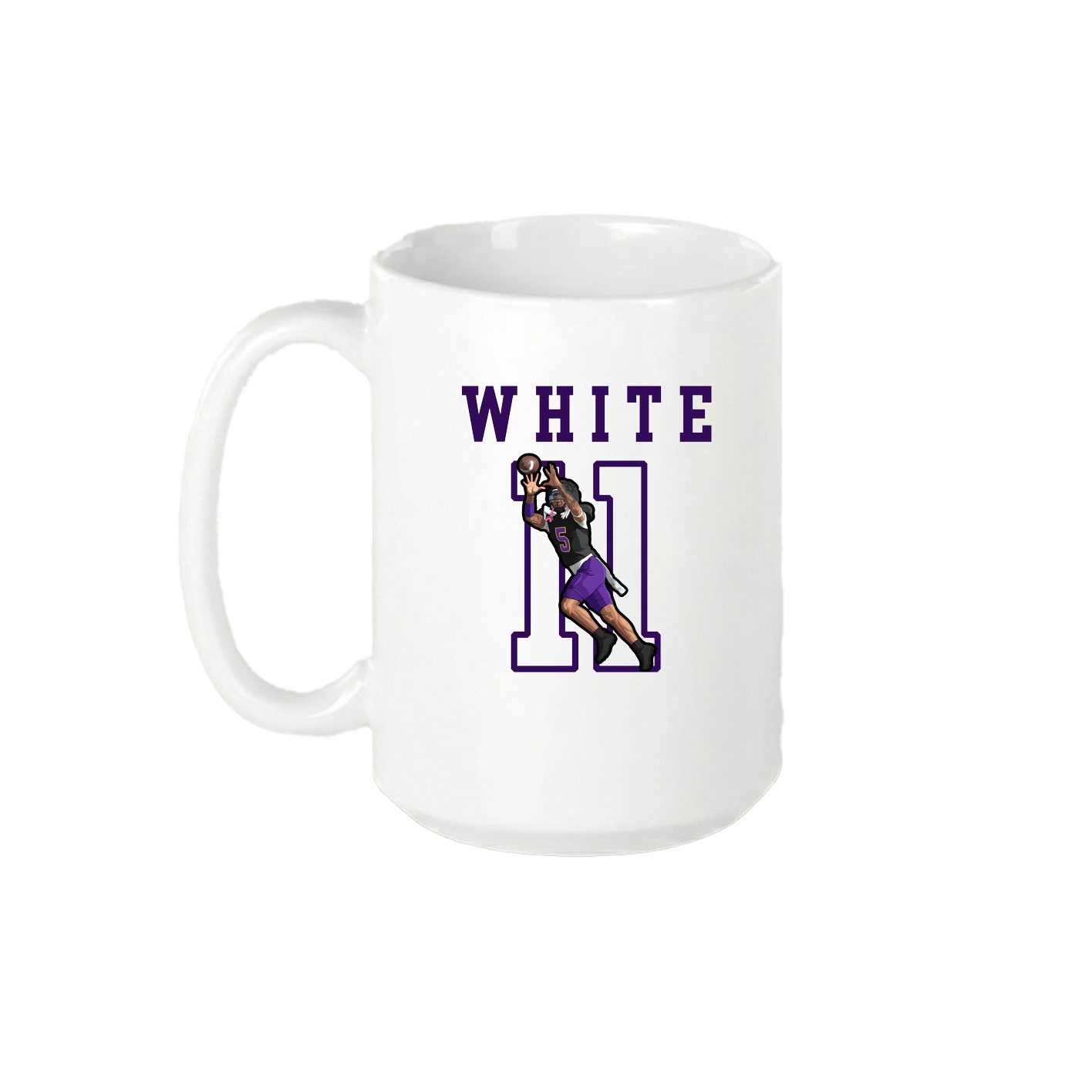 15oz Coffee Mug — Shirsey in White