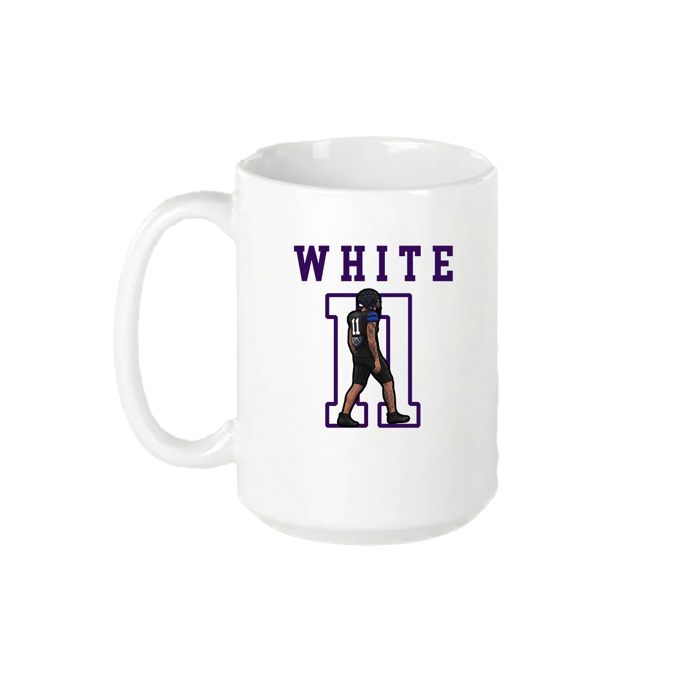 15oz Coffee Mug — Shirsey in White
