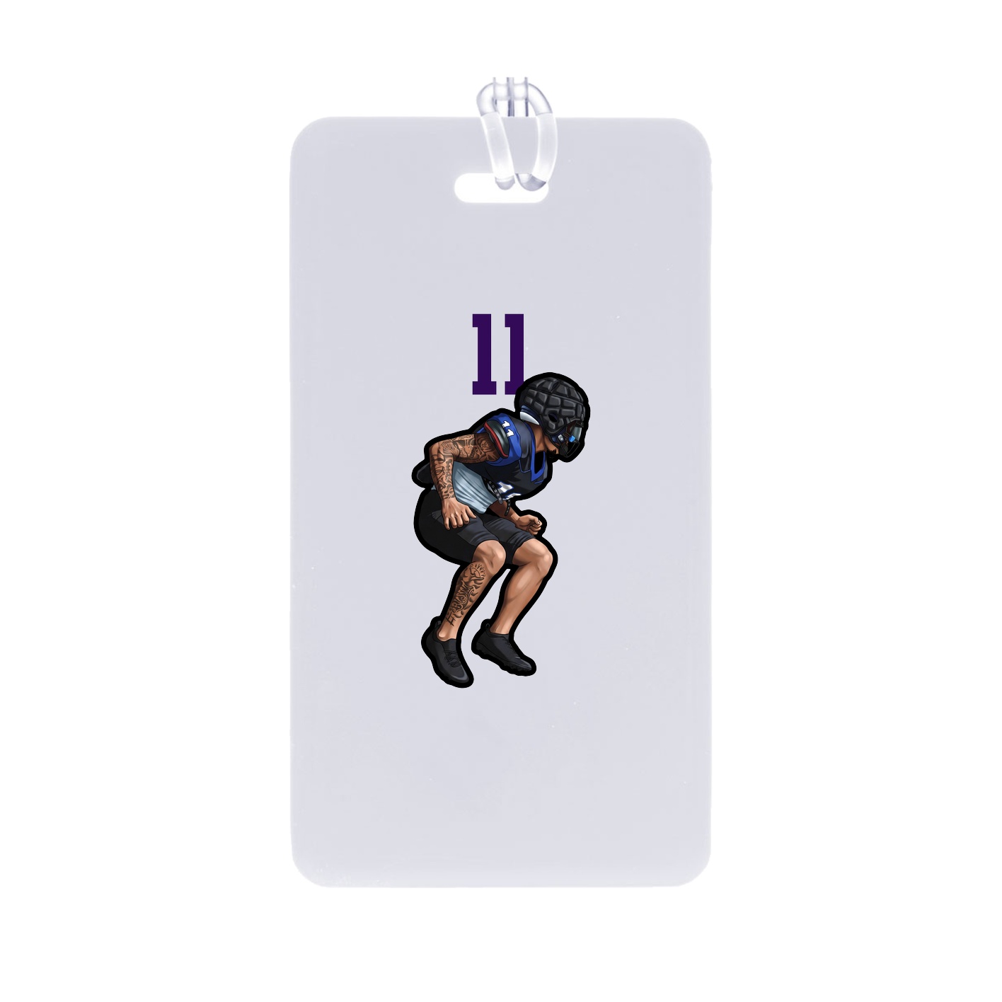 Bag Tag — Number Top in Classic