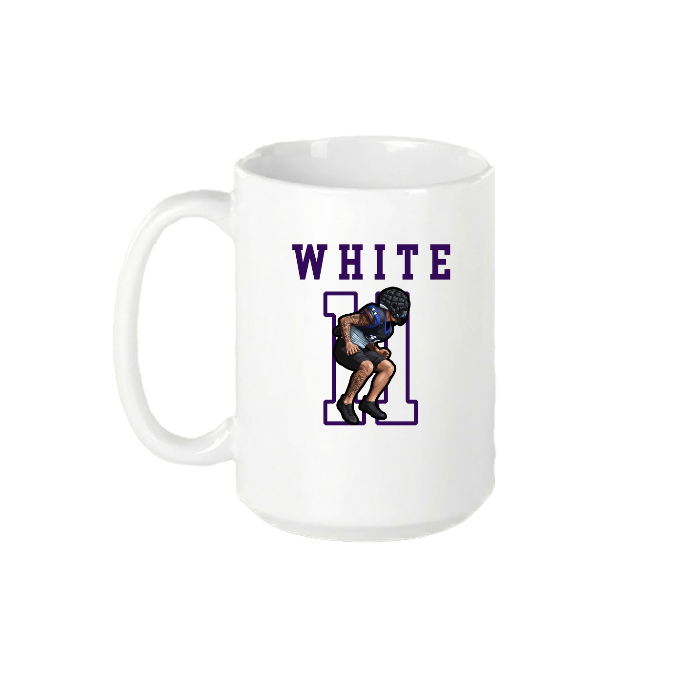 15oz Coffee Mug — Shirsey in White