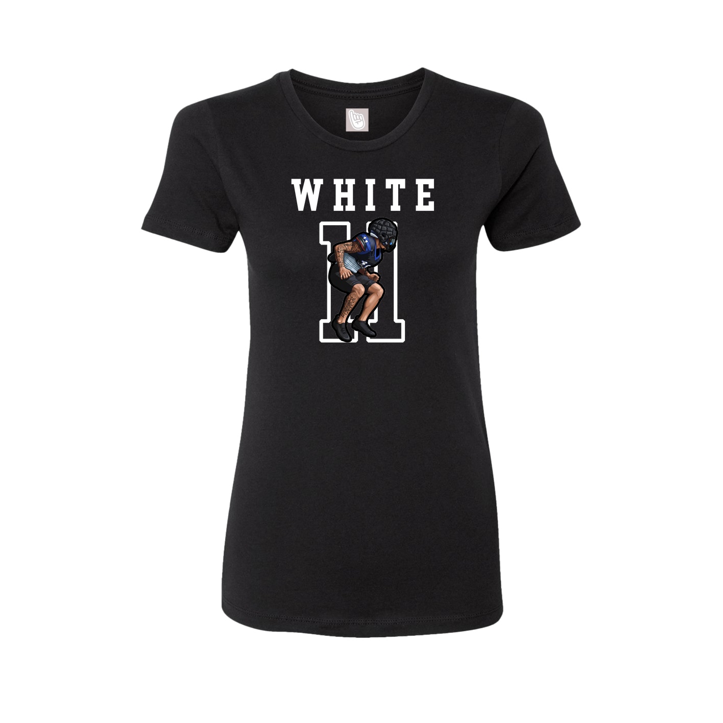Fitted Women's Tee — Shirsey in Black