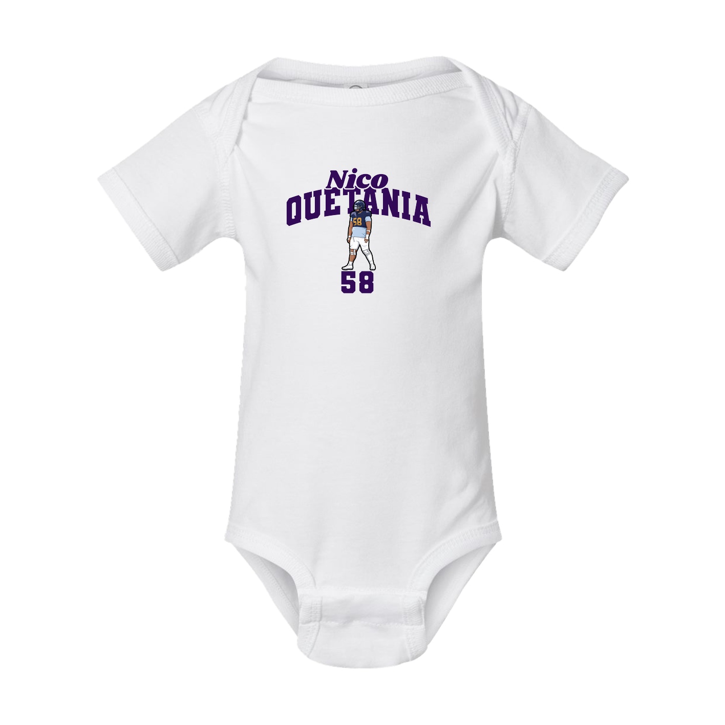 Baby Onesie — Signature Arch in White