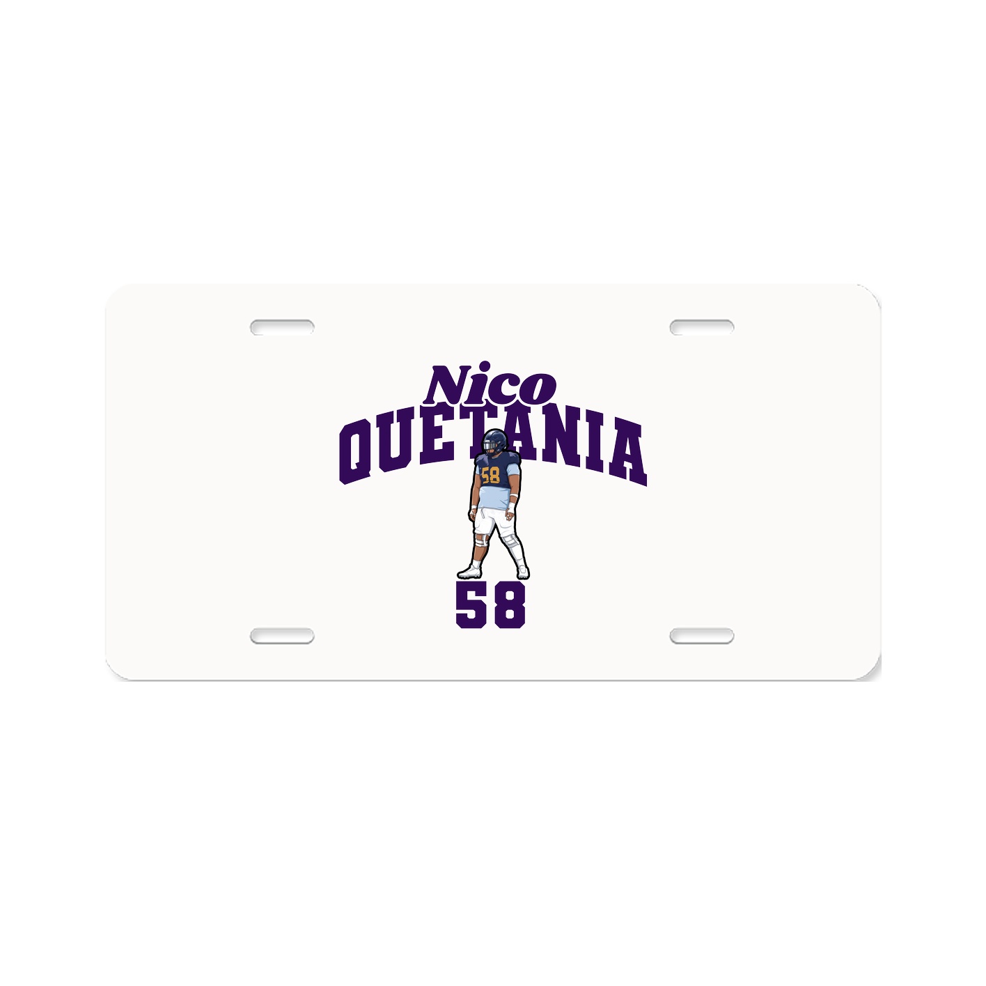 License Plate — Signature Arch in Classic