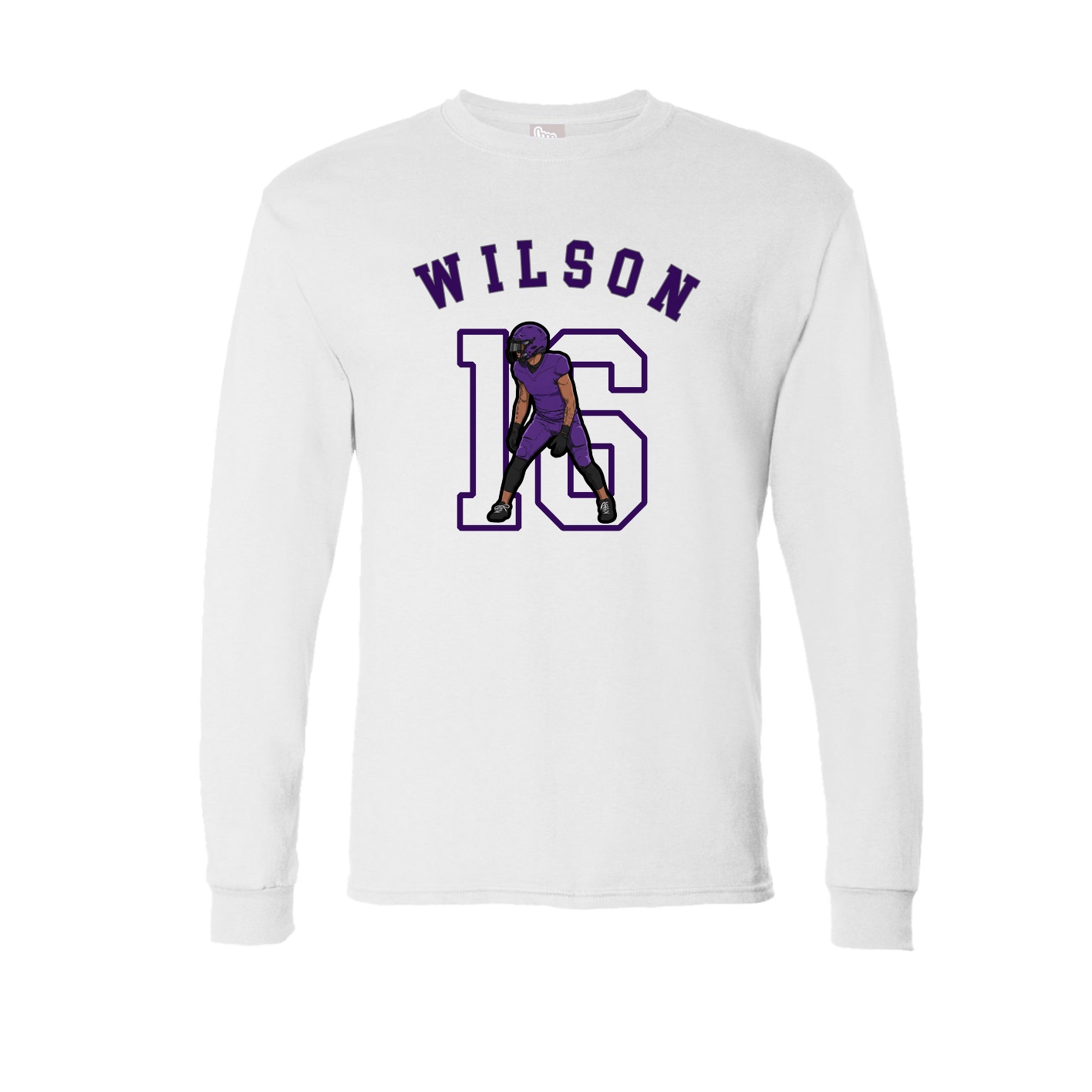 Long Sleeve Tee — Shirsey Arch in White