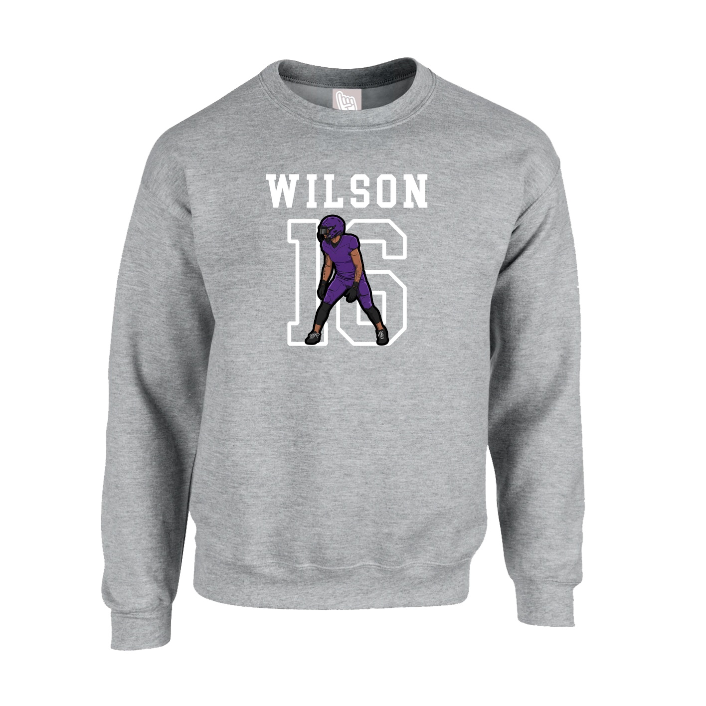 Fleece Crew — Shirsey in Grey