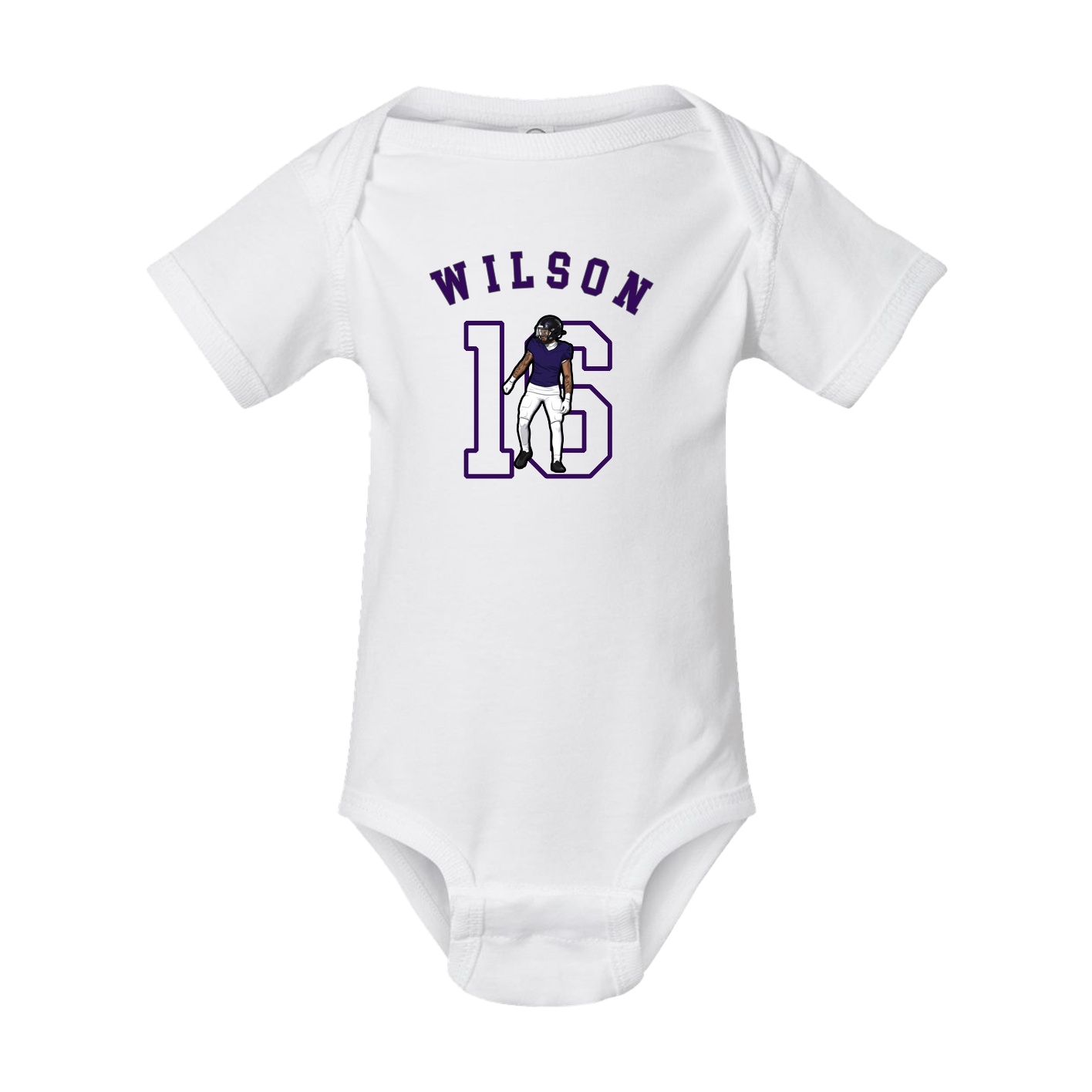 Baby Onesie — Shirsey Arch in White