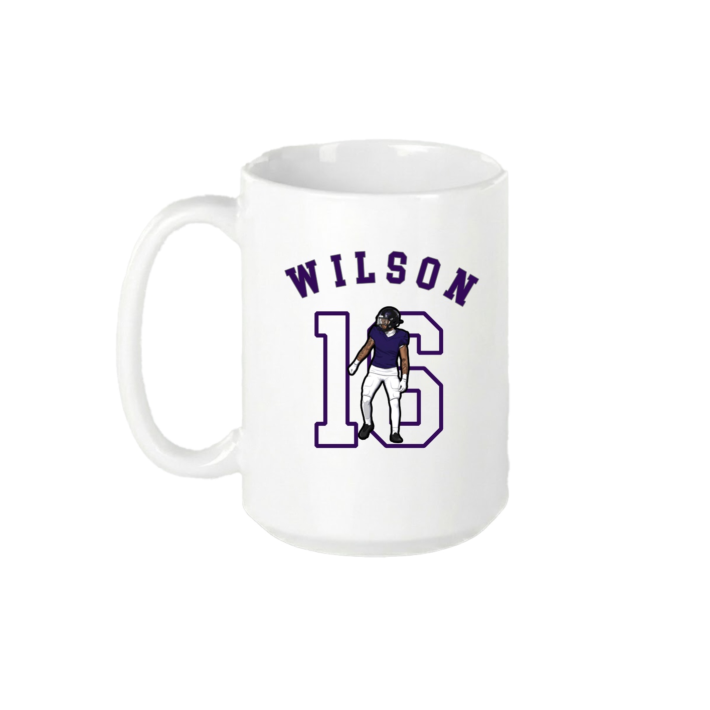 15oz Coffee Mug — Shirsey Arch in White