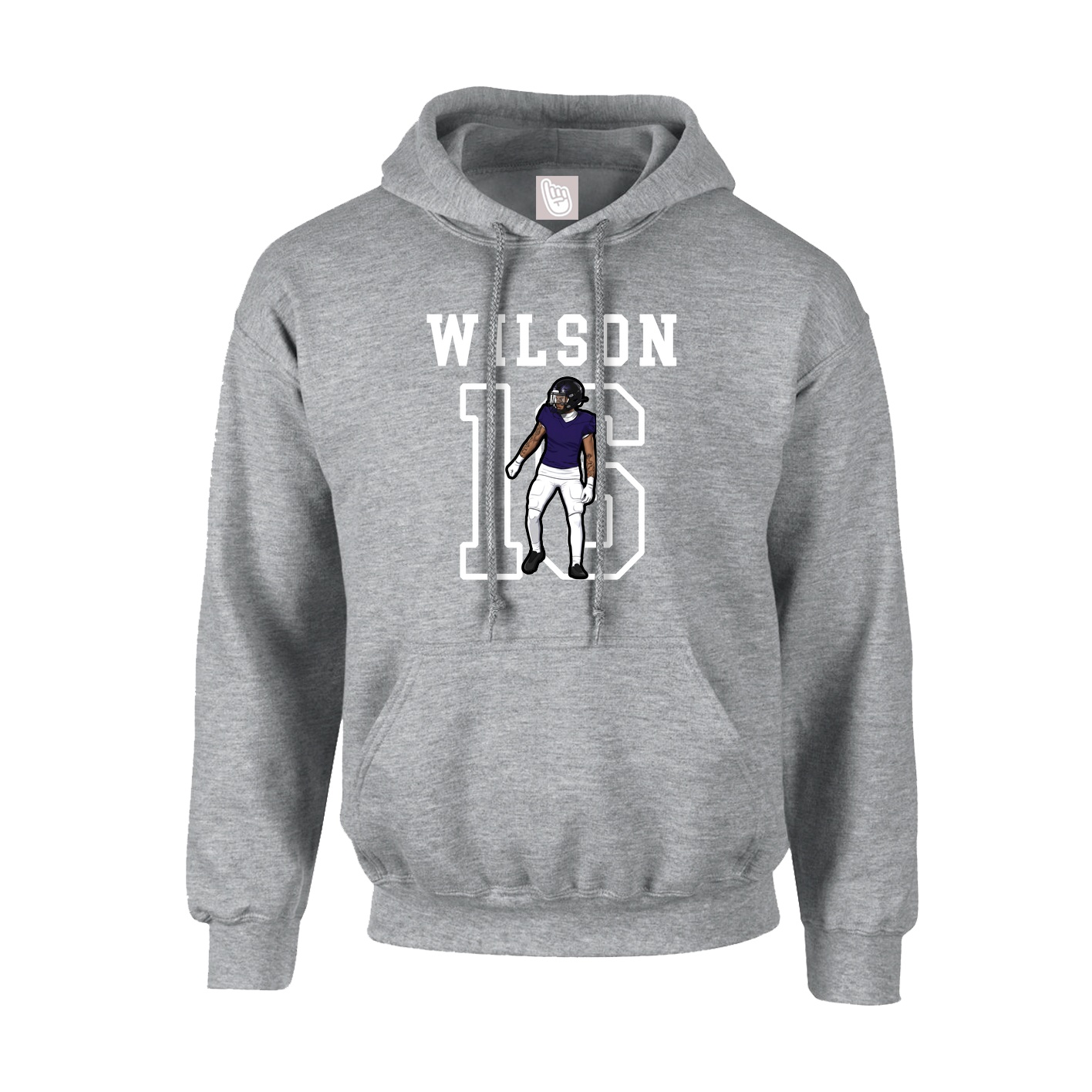 Hoodie — Shirsey in Grey