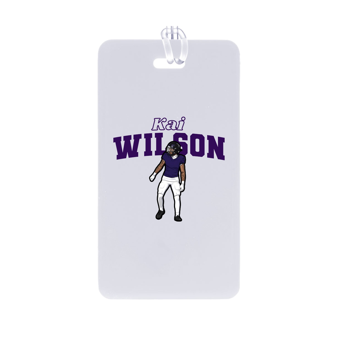 Bag Tag — Name Arch in Classic