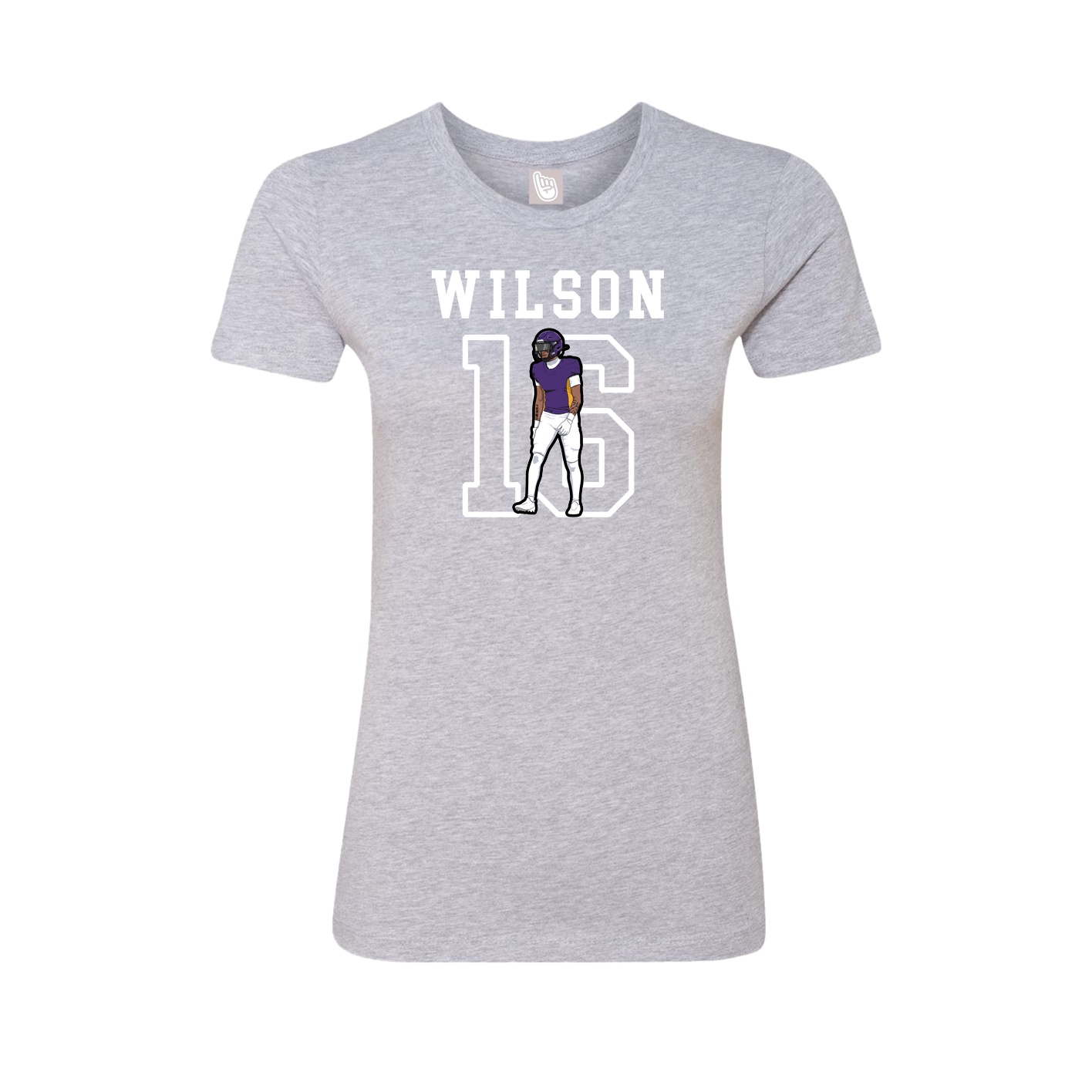 Fitted Women's Tee — Shirsey in Grey