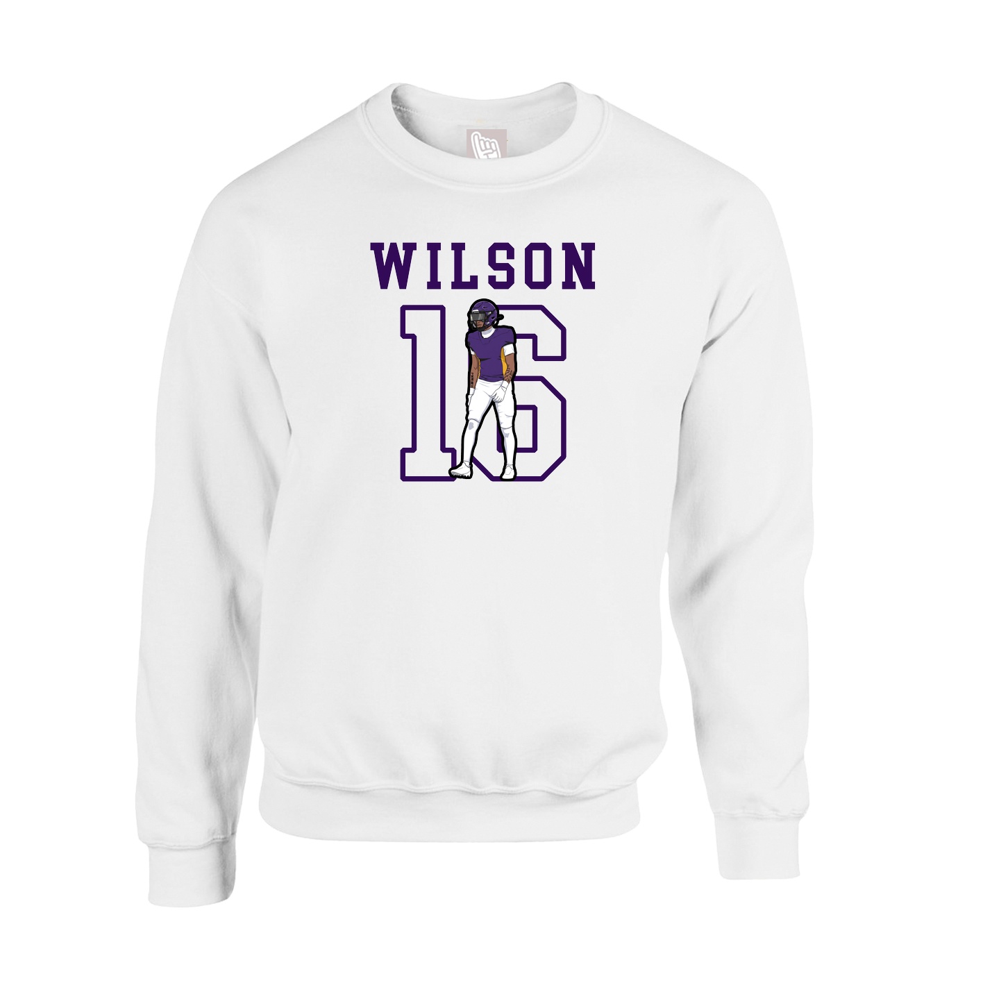 Fleece Crew — Shirsey in White