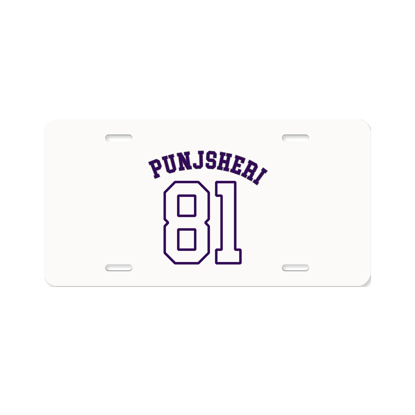 License Plate — Shirsey Arch in Classic