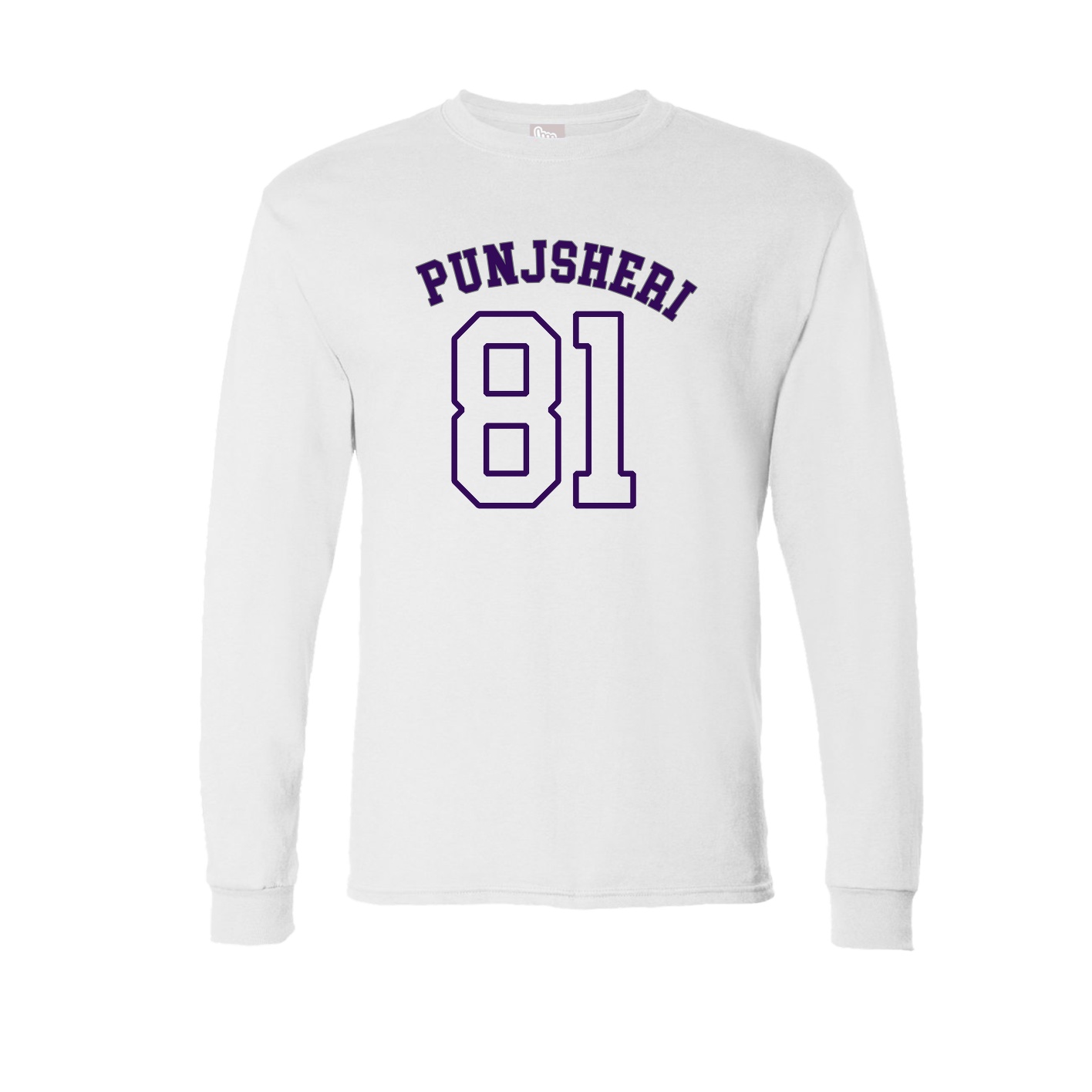 Long Sleeve Tee — Shirsey Arch in White