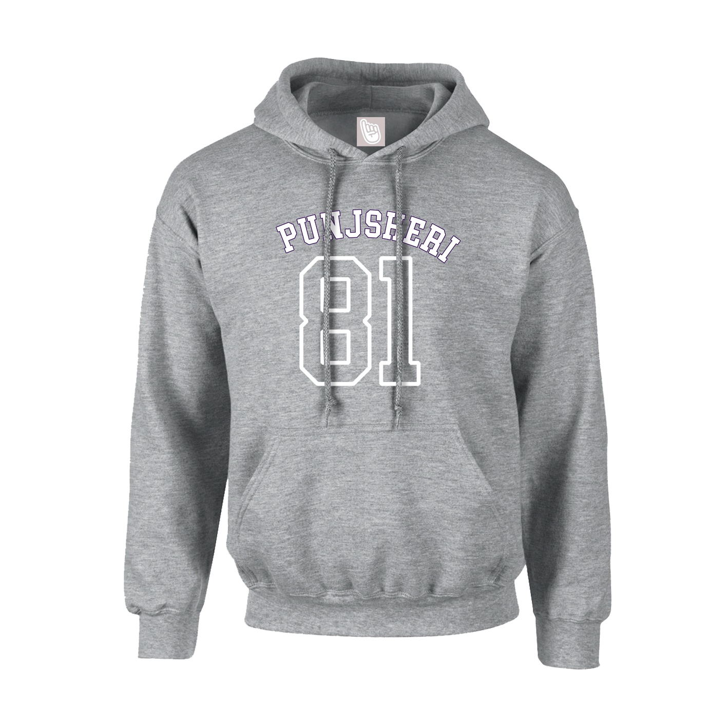 Youth Hoodie — Shirsey Arch in Grey