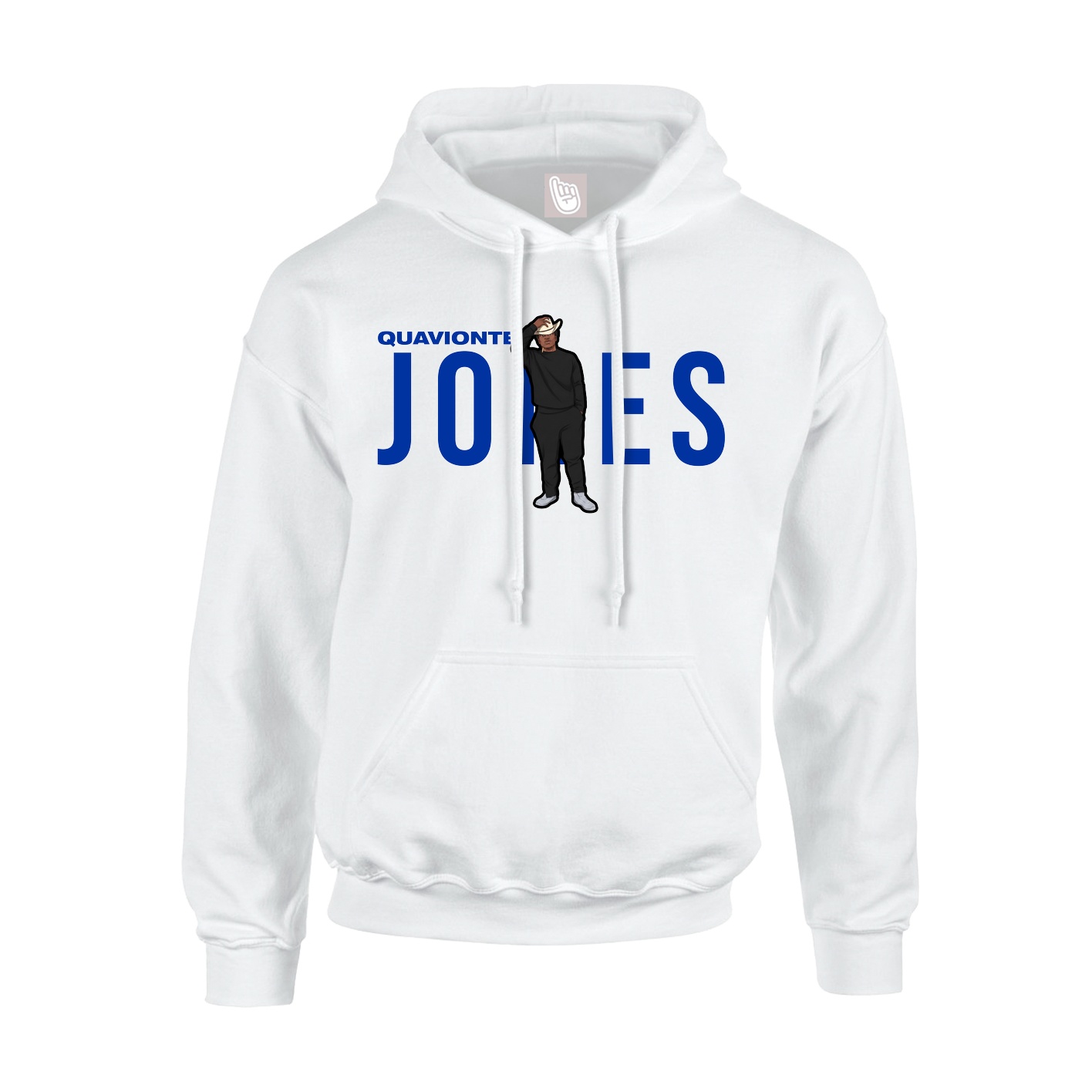 Hoodie — Player Name in White