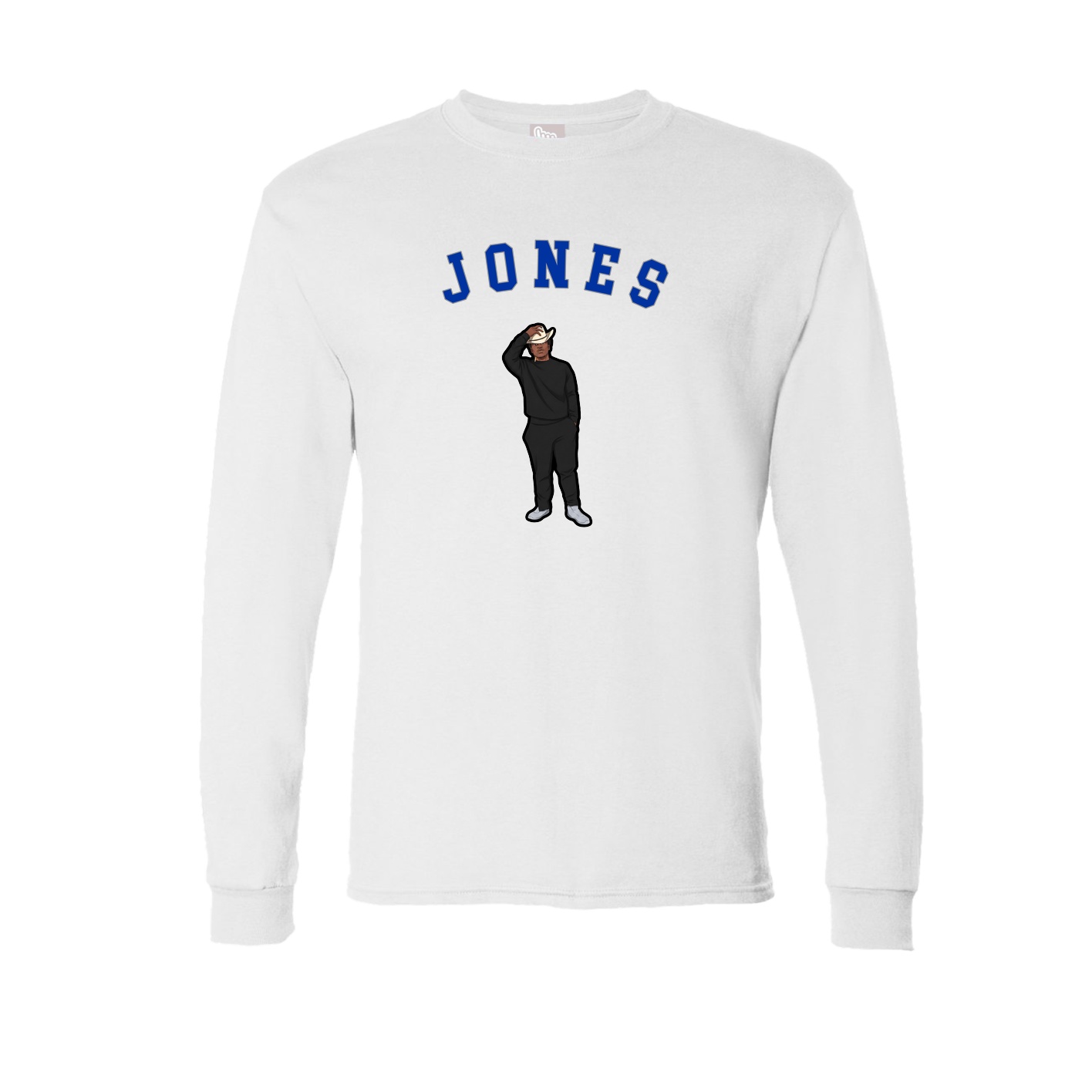 Long Sleeve Tee — Shirsey Arch in White