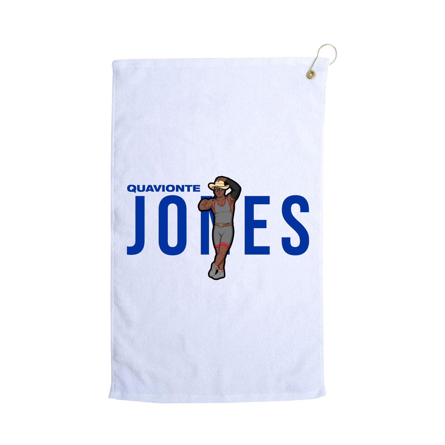 Golf Towel — Player Name in White
