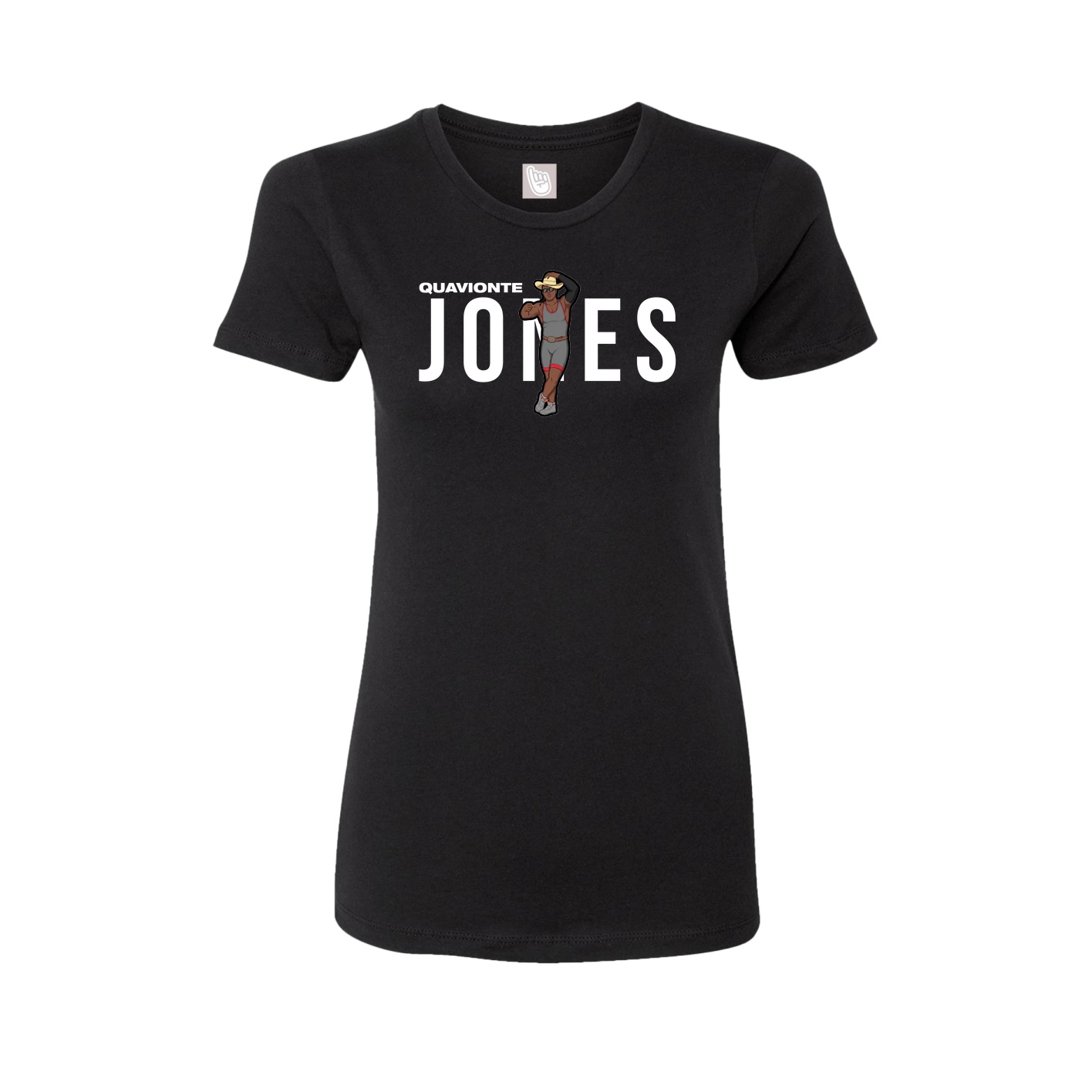 Womens Tee — Player Name in Black