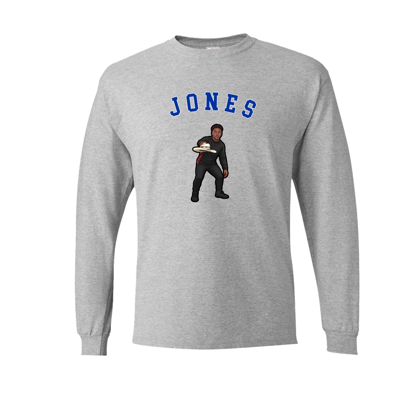Long Sleeve Tee — Shirsey Arch in Grey