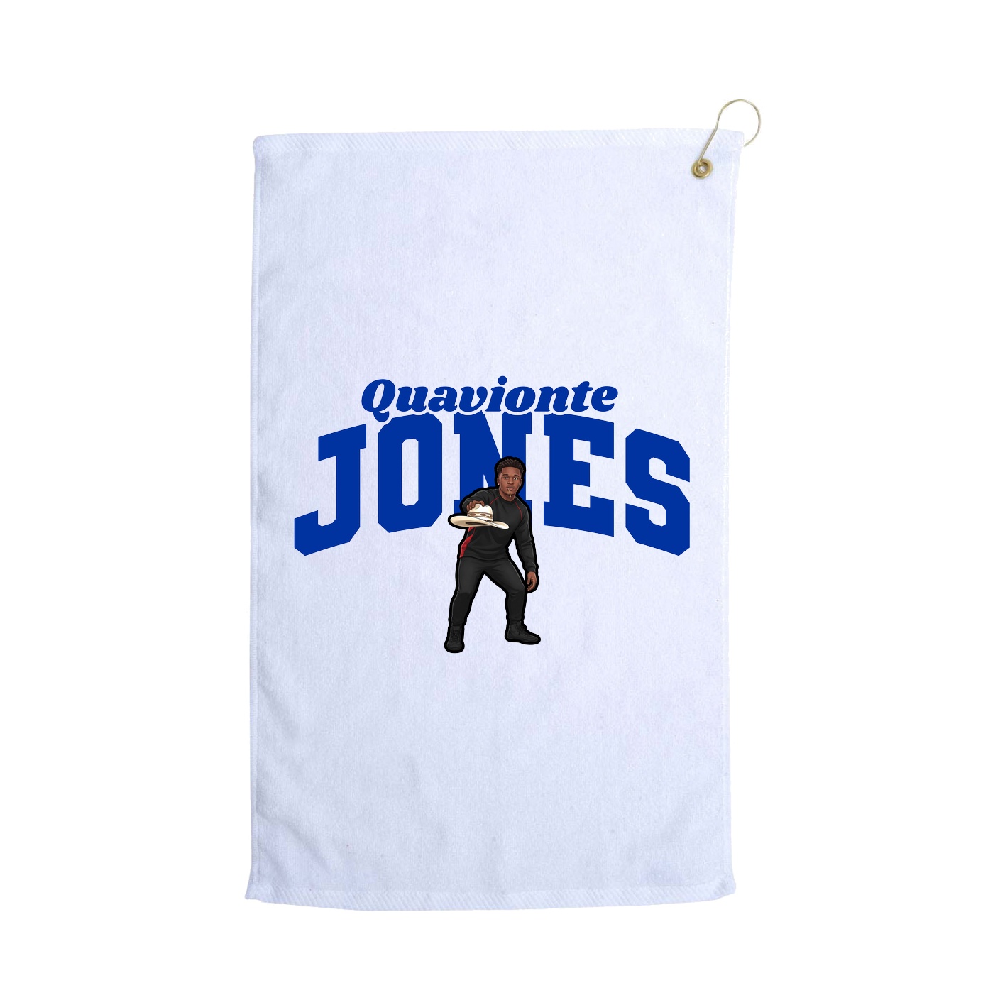 Golf Towel — Signature Arch in White