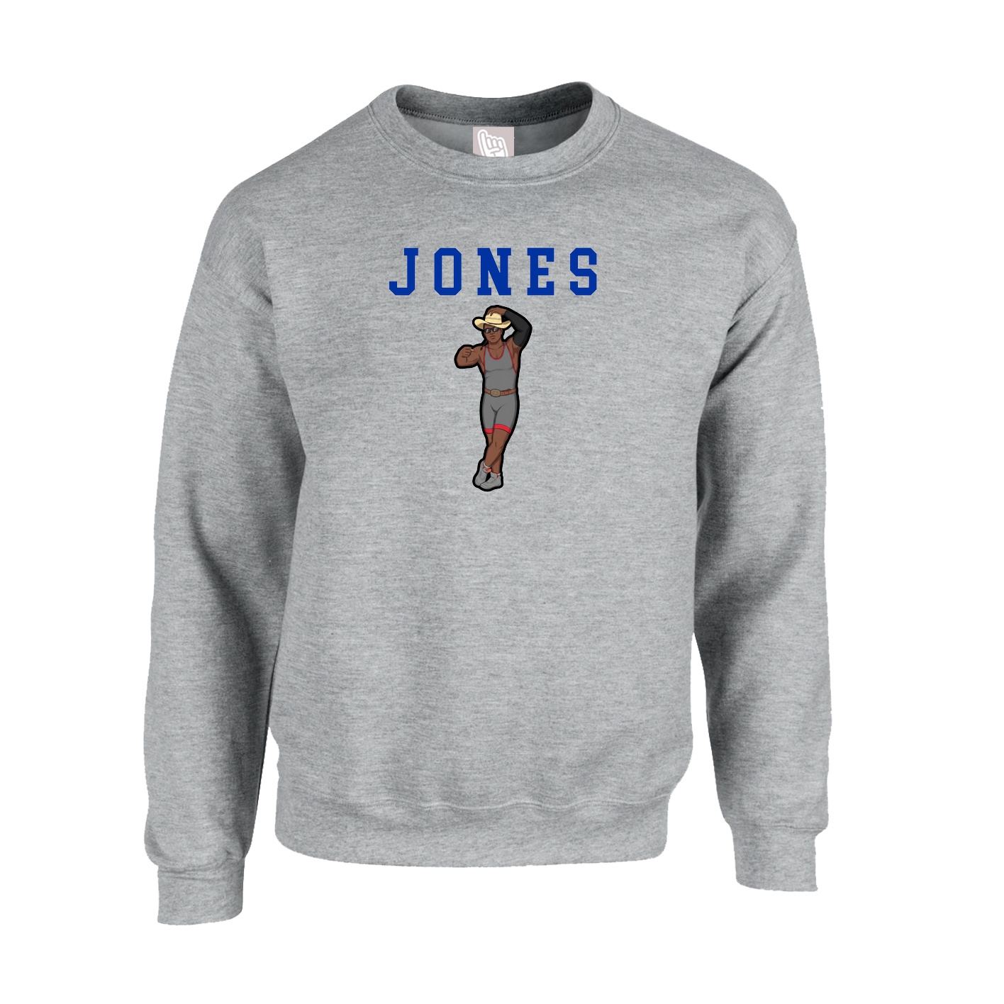 Fleece Crew — Shirsey in Grey
