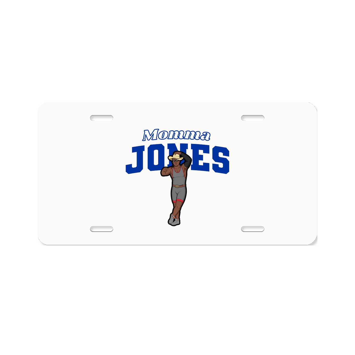 License Plate — Mothers Day Block in Classic