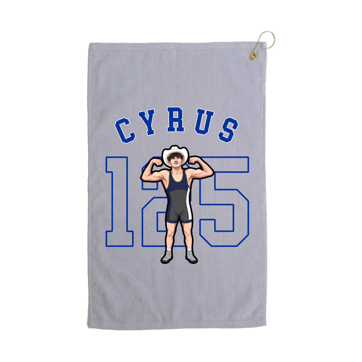 Golf Towel — Shirsey Arch in Grey