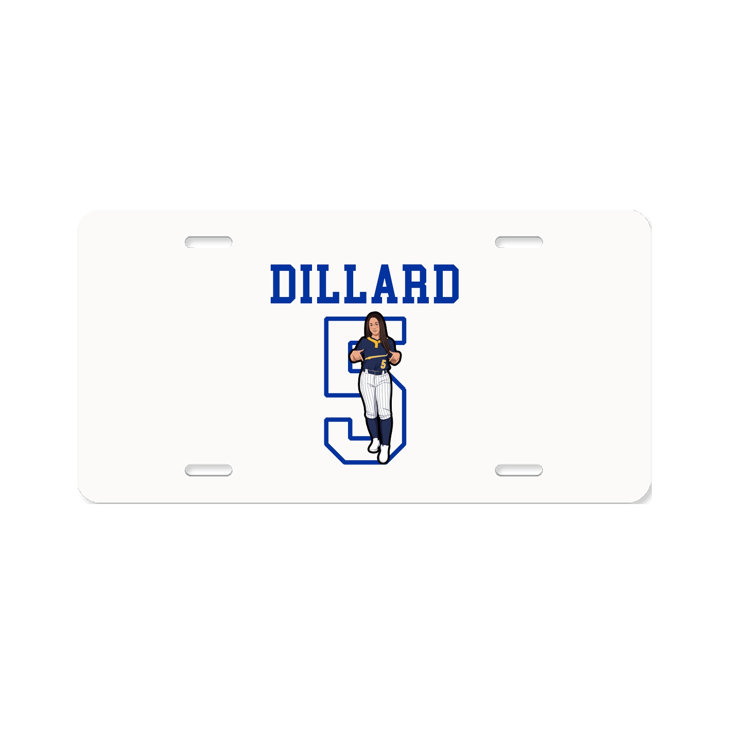 License Plate — Shirsey in Classic