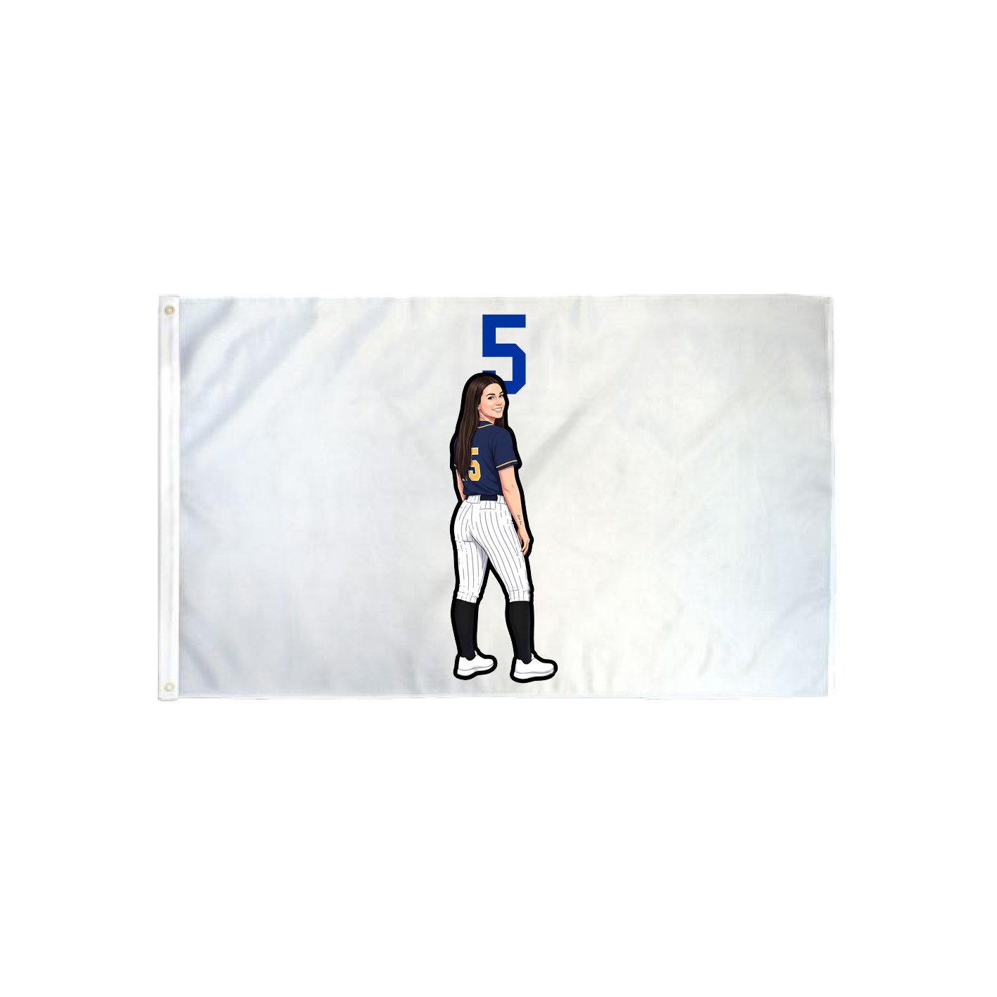 3x5 Flag — Number Top in Classic