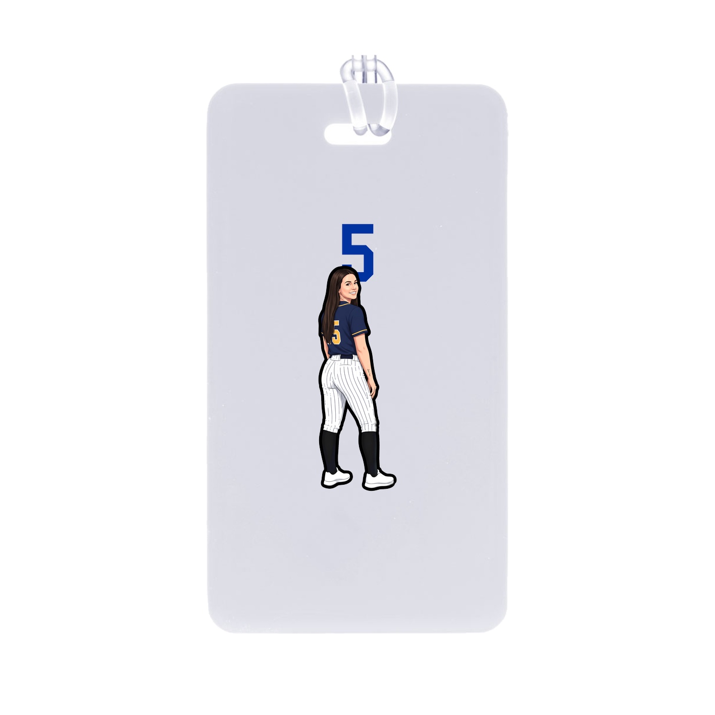 Bag Tag — Number Top in Classic