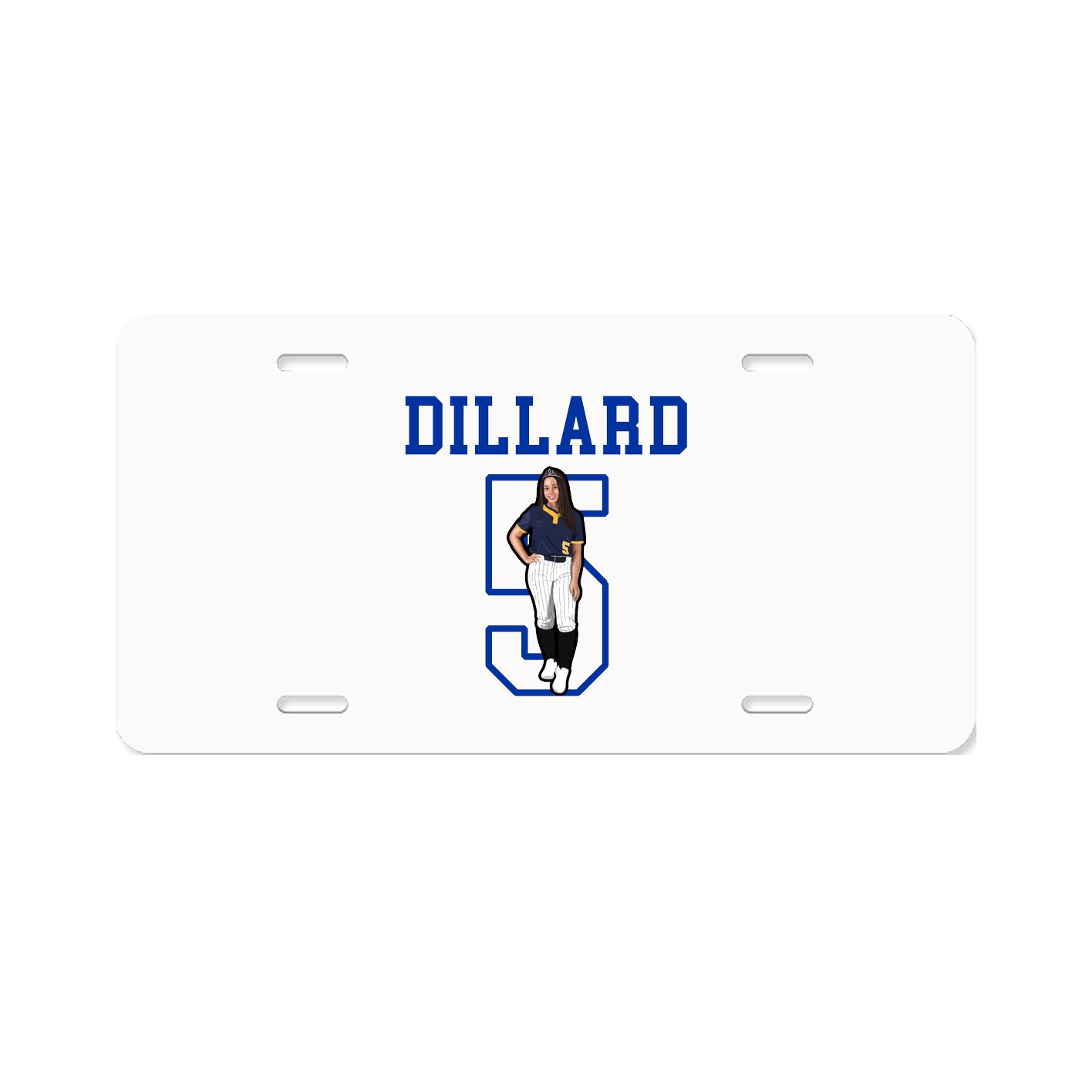 License Plate — Shirsey in Classic
