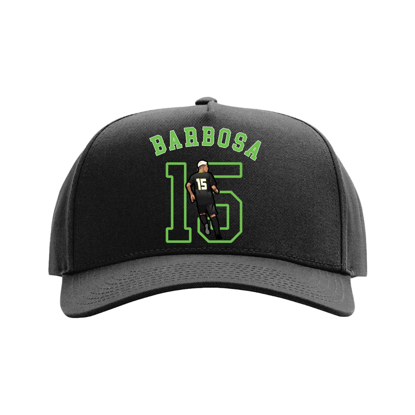 Full Fabric Five-Panel Champ Cap