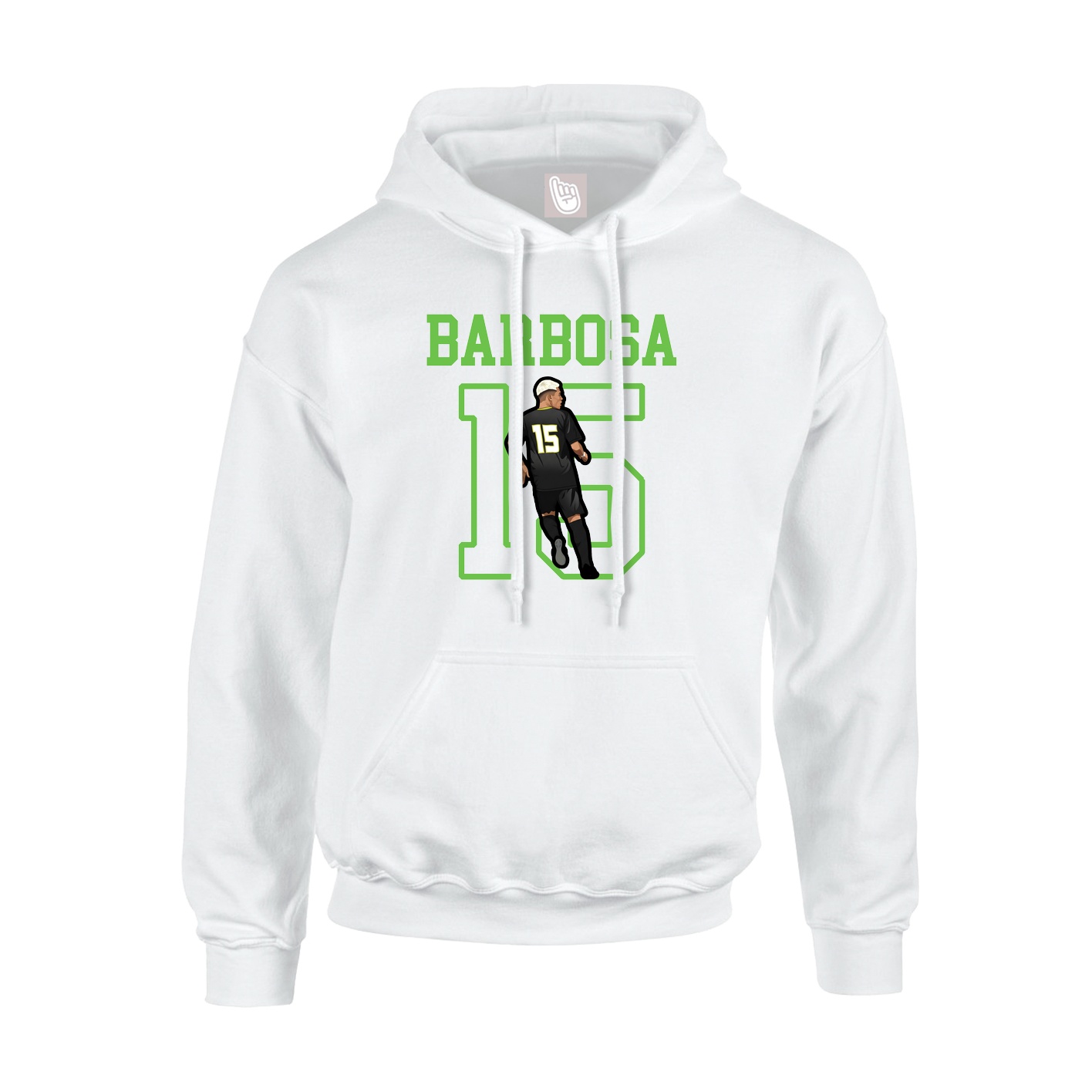 Hoodie — Shirsey in White