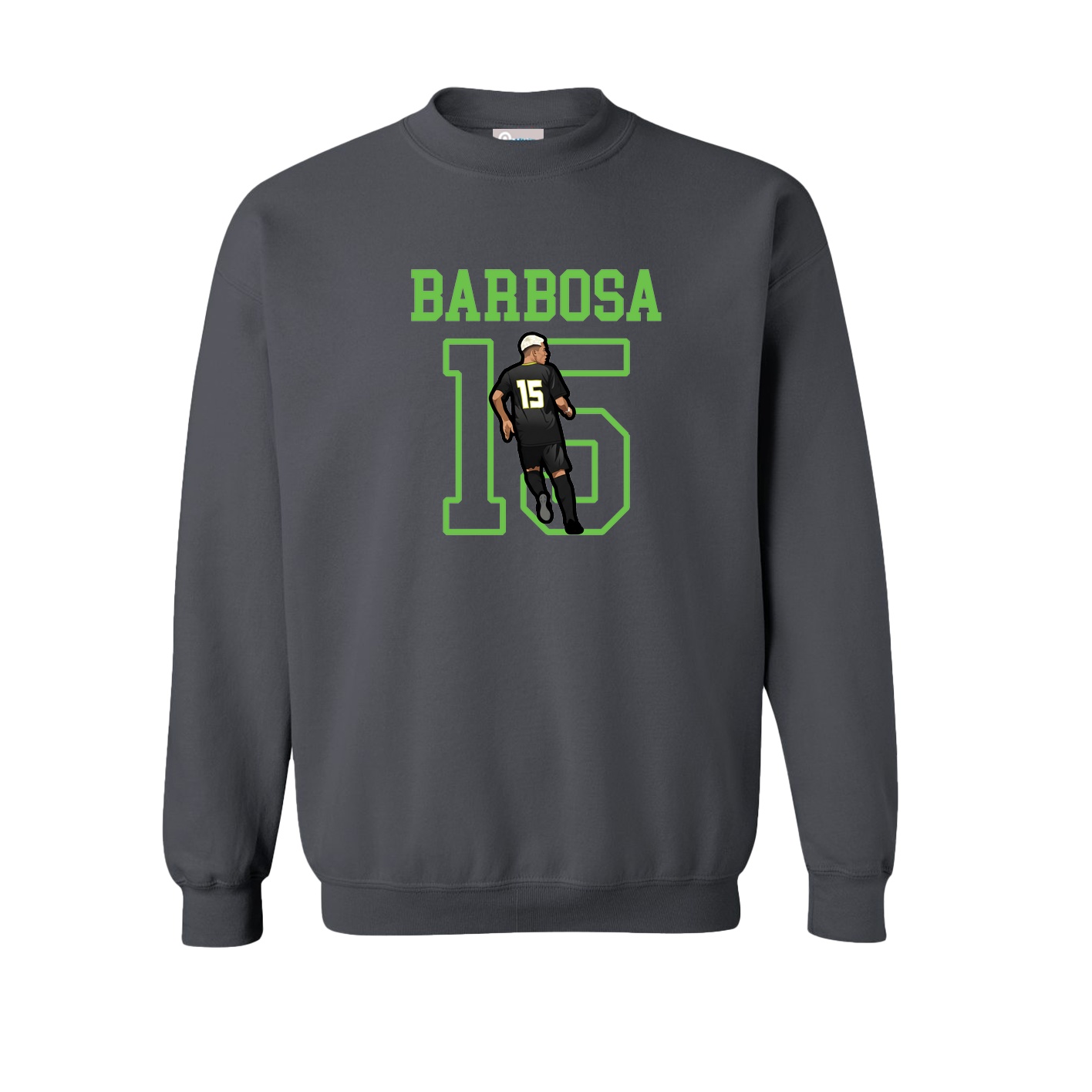 Fleece Crew — Shirsey in Grey