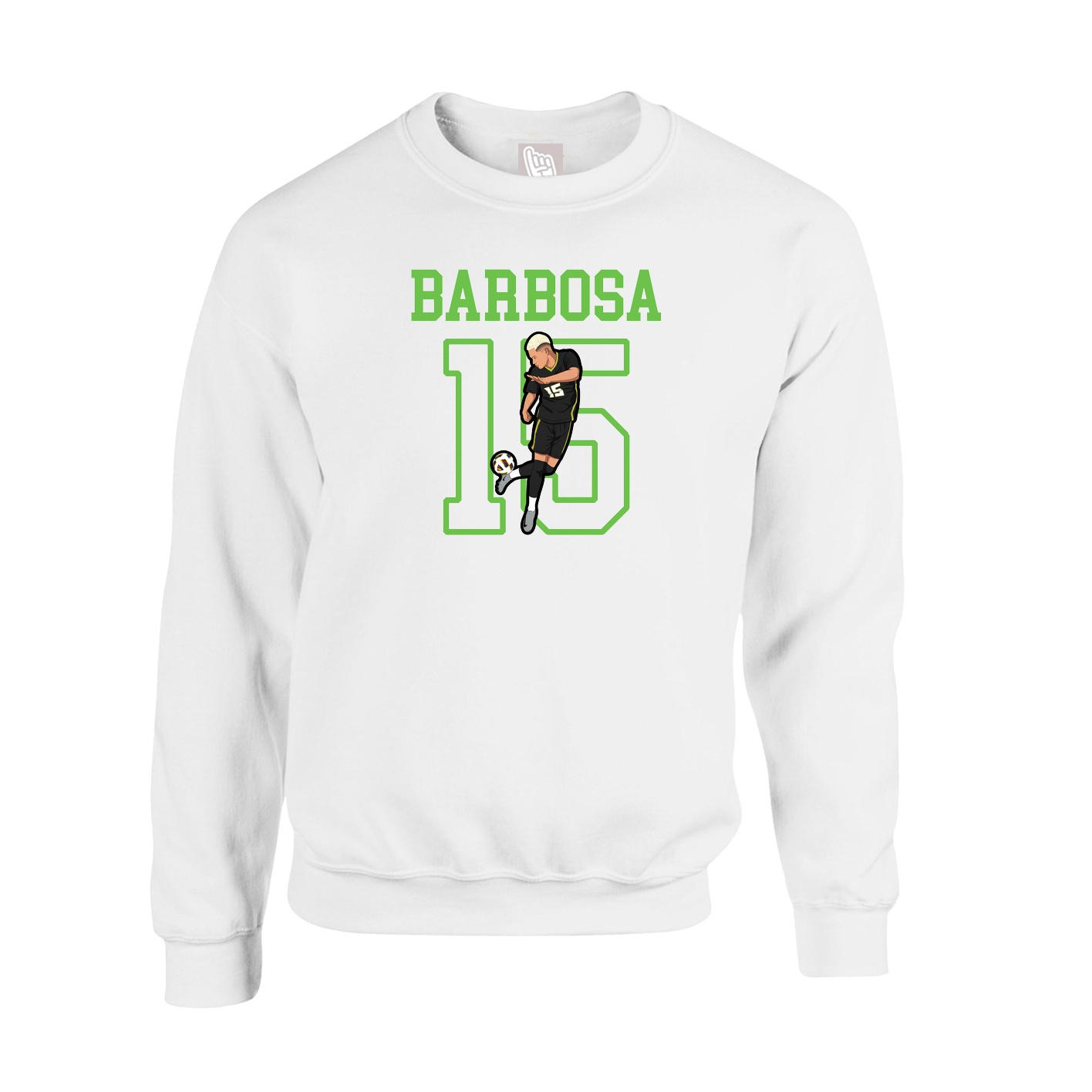 Fleece Crew — Shirsey in White