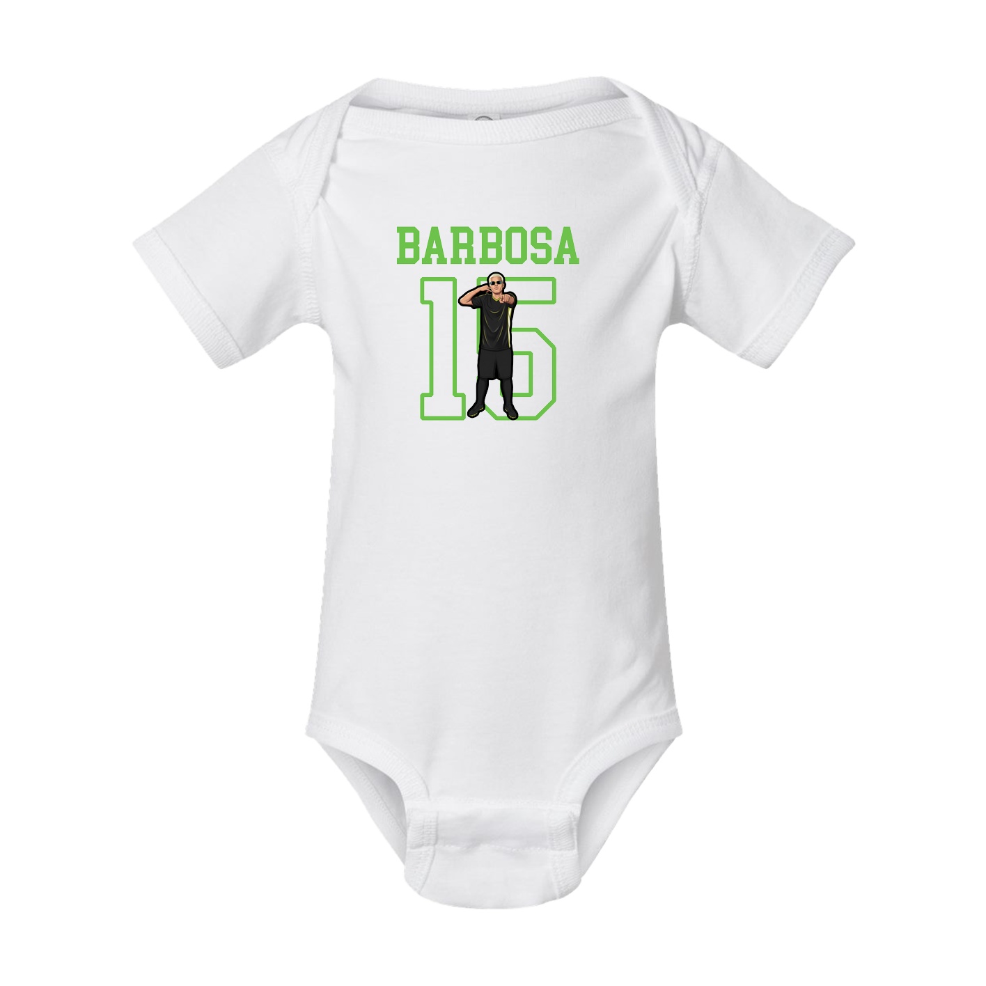 Baby Onesie — Shirsey in White