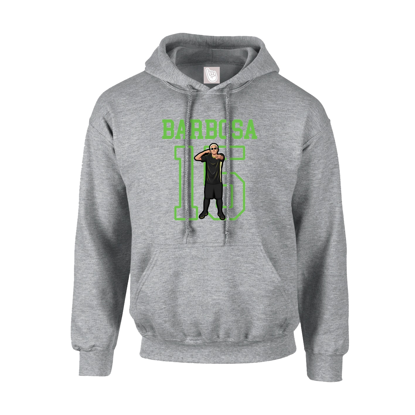 Hoodie — Shirsey in Grey