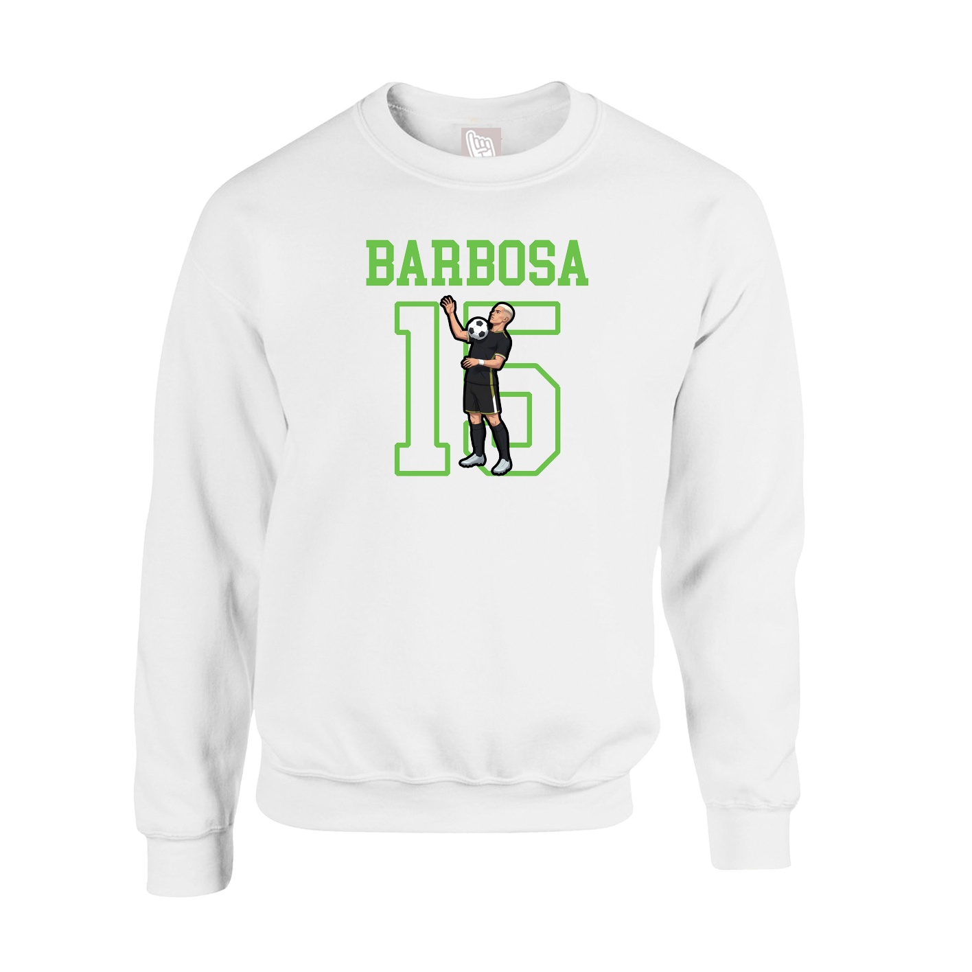 Fleece Crew — Shirsey in White