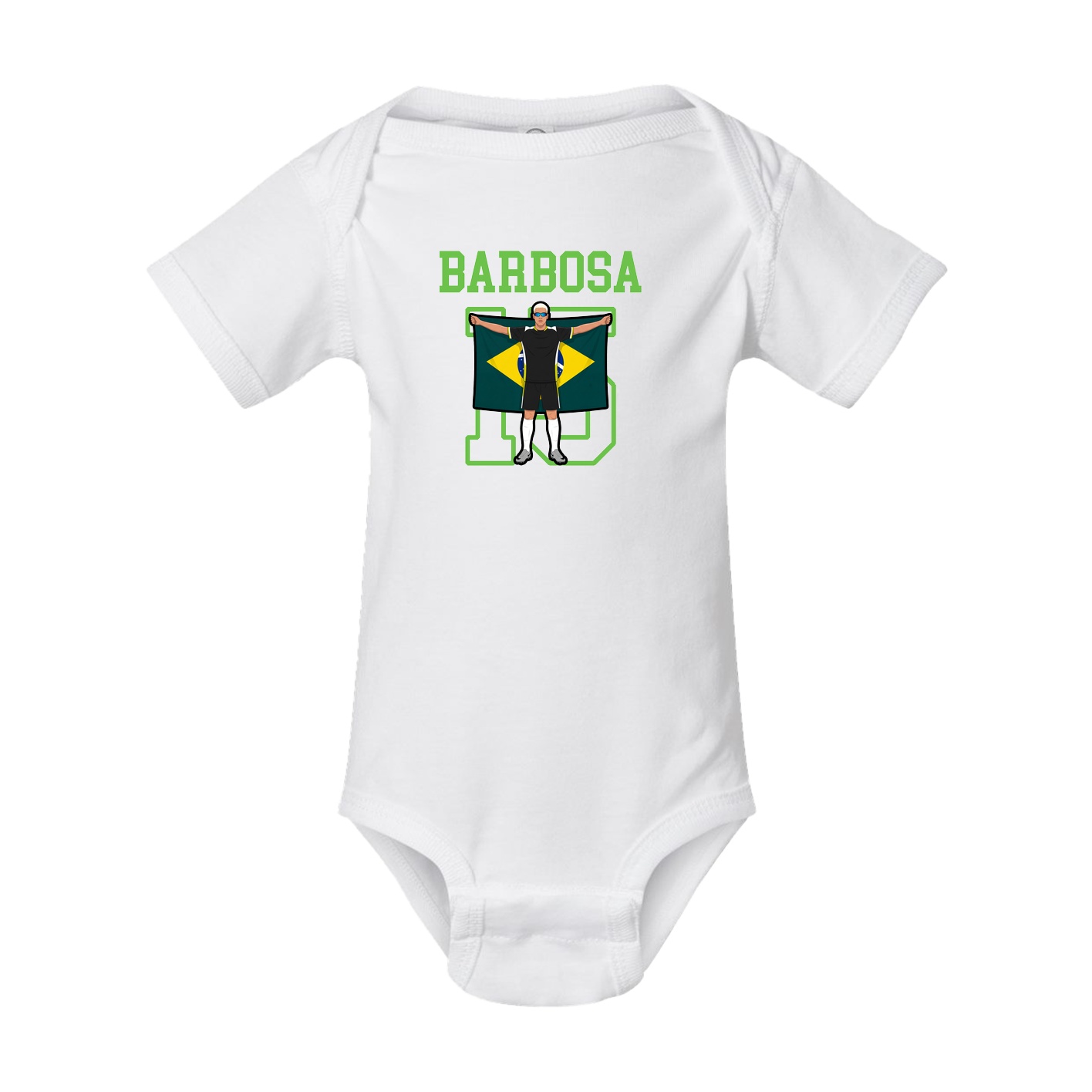 Baby Onesie — Shirsey in White