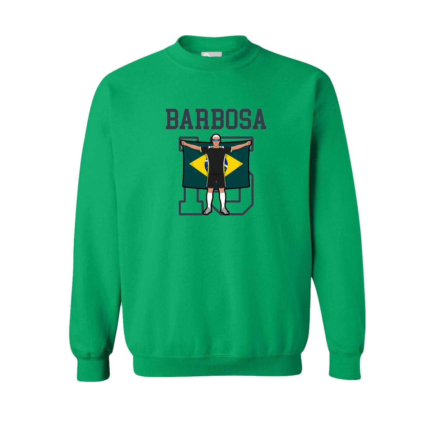 Fleece Crew — Shirsey in Green