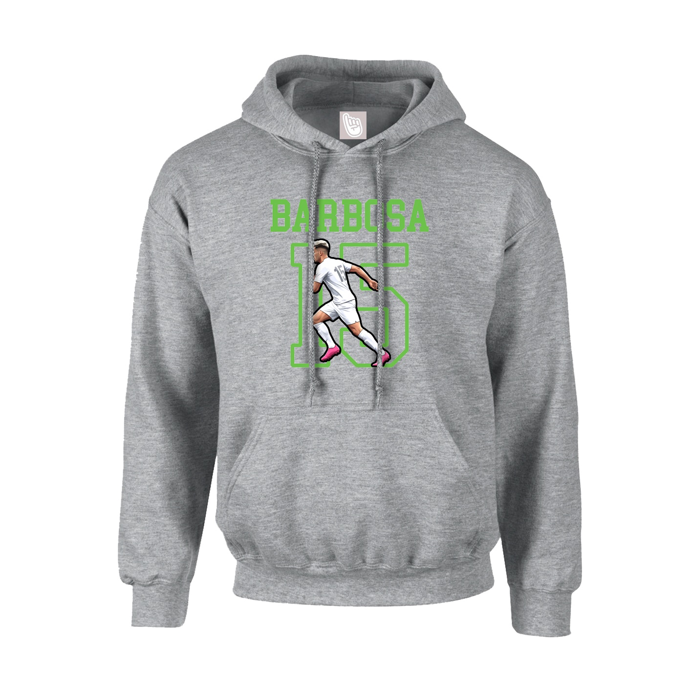 Hoodie — Shirsey in Grey