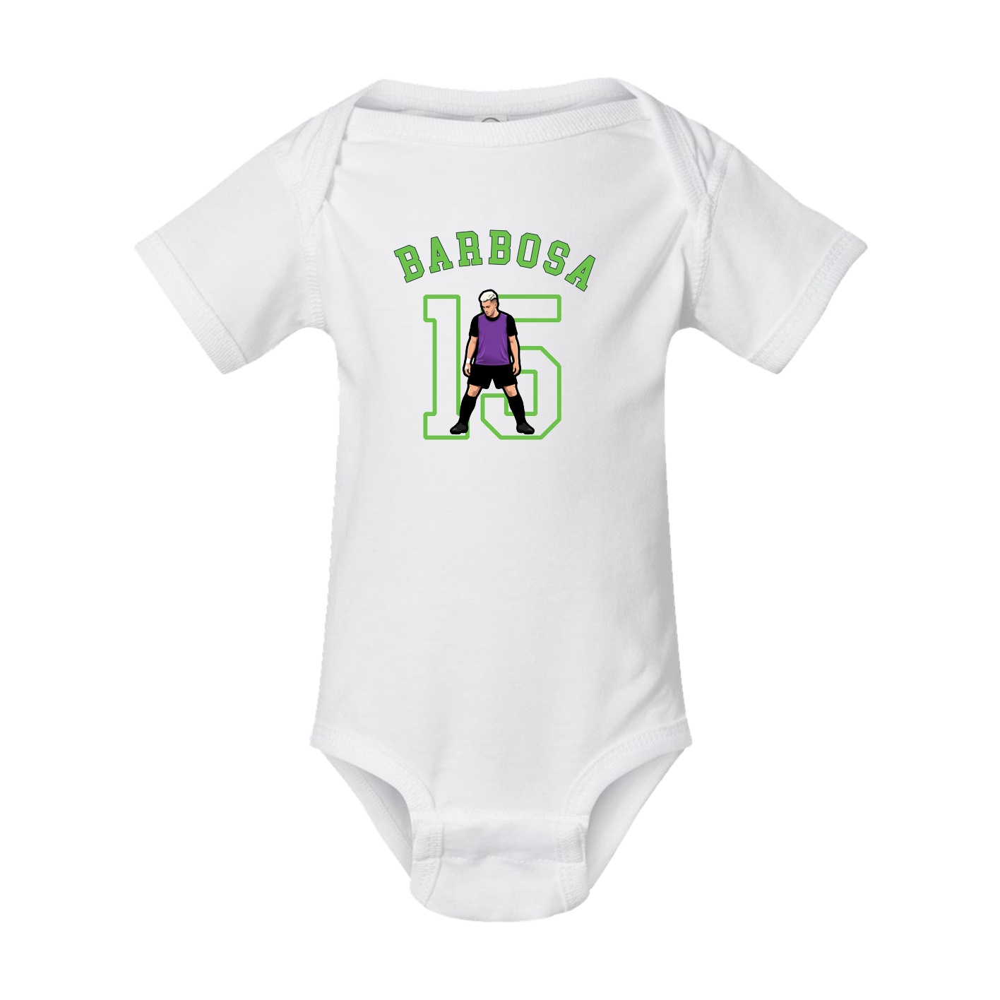 Baby Onesie — Shirsey Arch in White