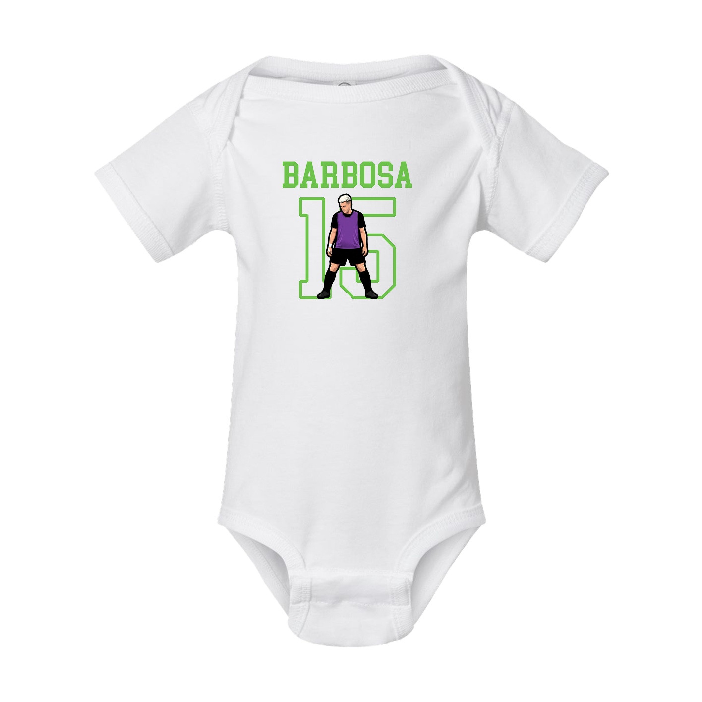 Baby Onesie — Shirsey in White