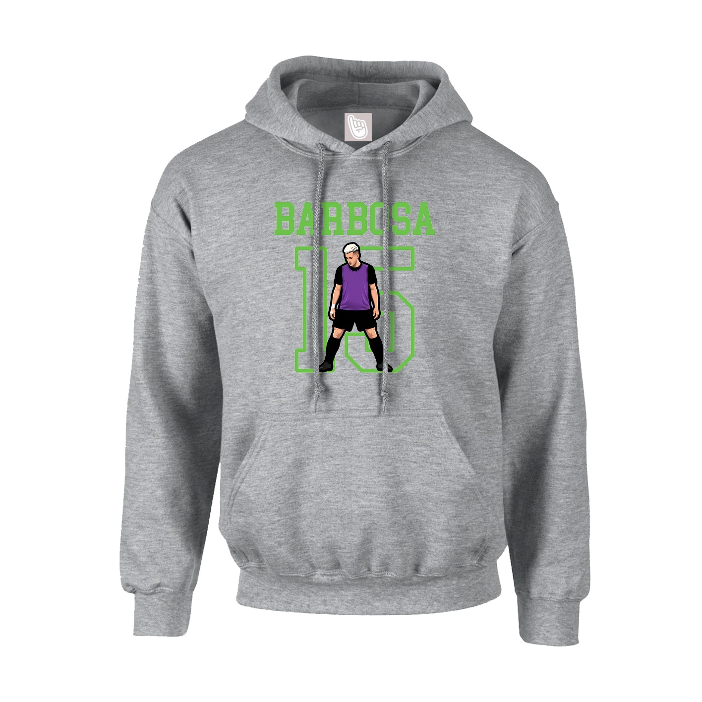 Hoodie — Shirsey in Grey